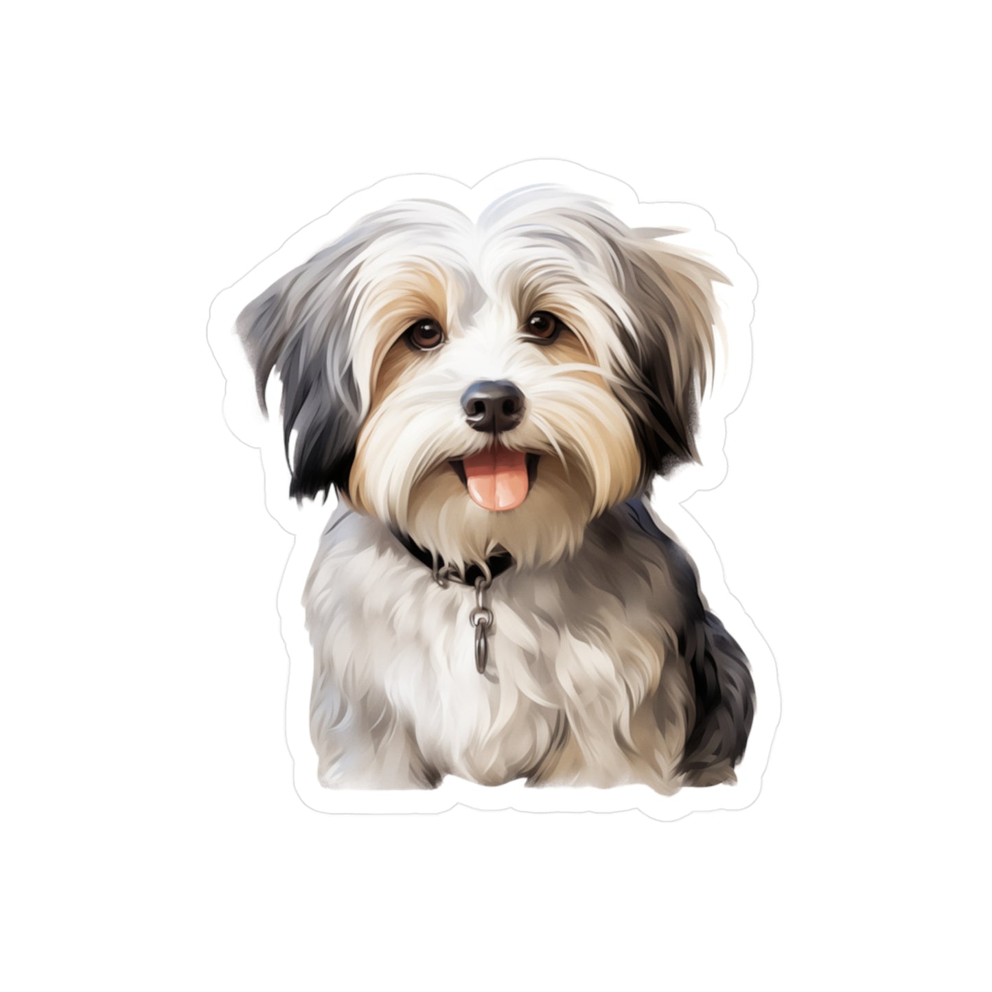 Havanese Sticker - Vinyl Dog Decals