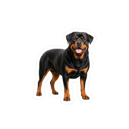 Rottweiler Sticker | Waterproof Vinyl Decal | Dog Lover Gift