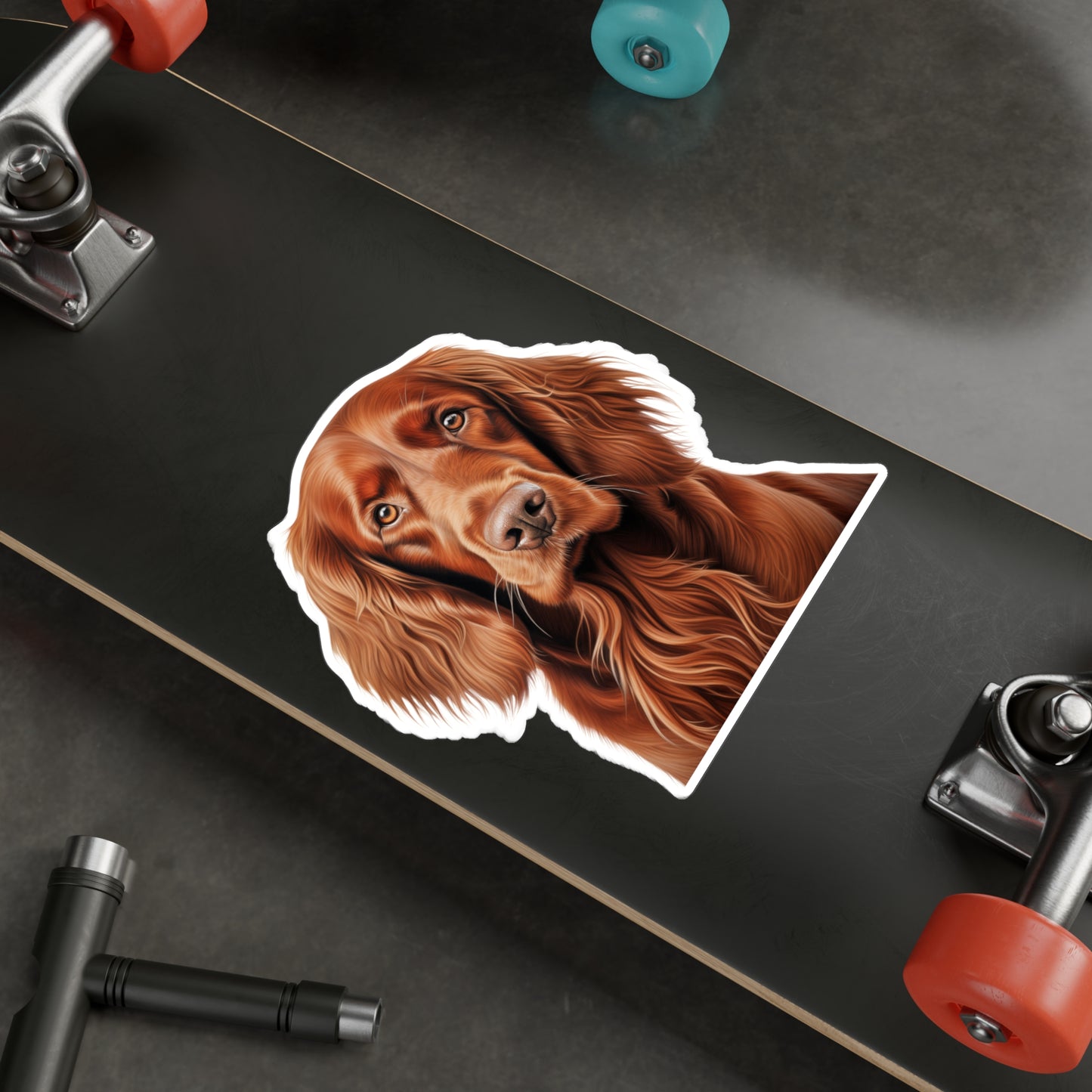 Irish Setter Sticker - Kiss-Cut Vinyl Dog Decals