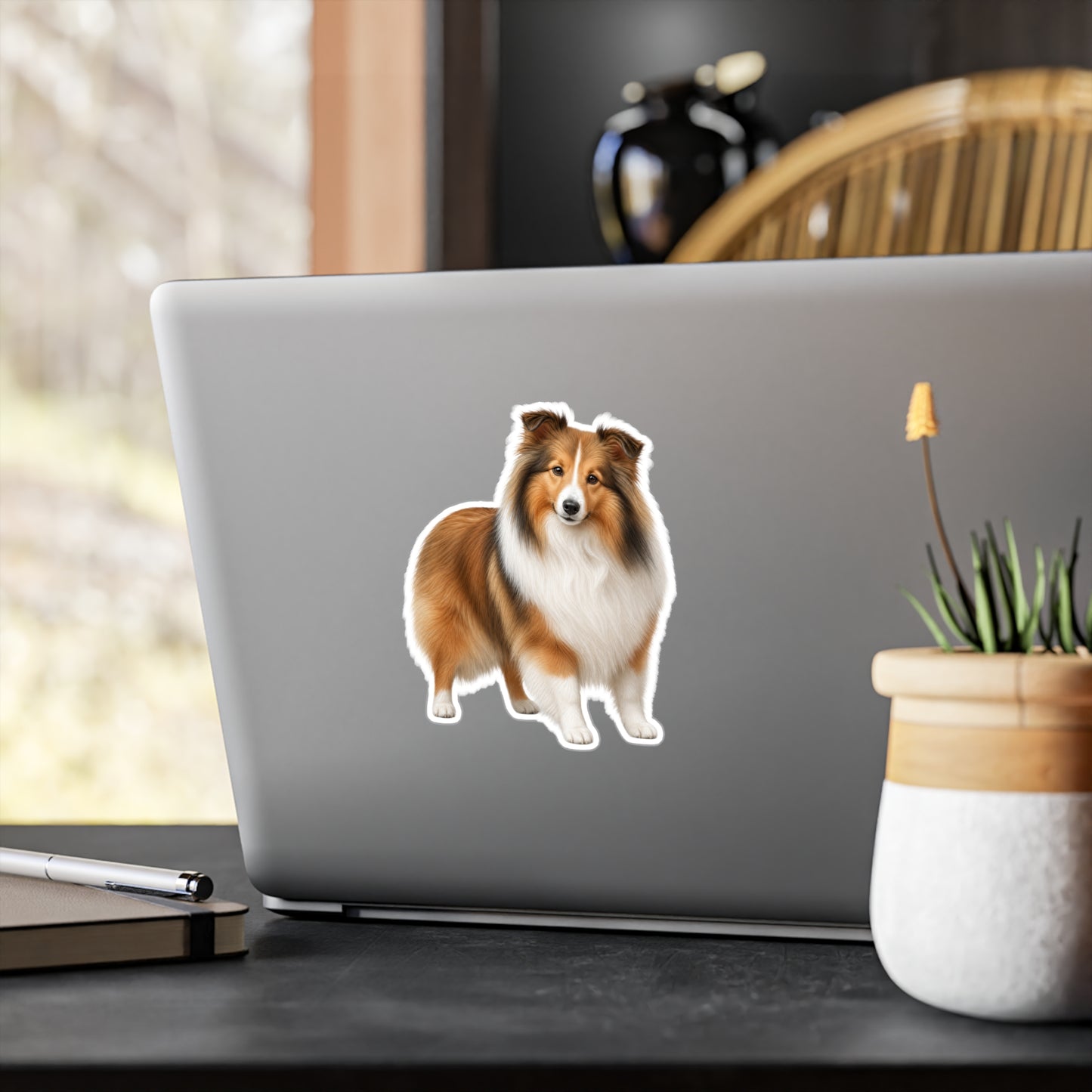 Shetland Sheepdog Sticker | Waterproof Vinyl Decal | Dog Lover Gift