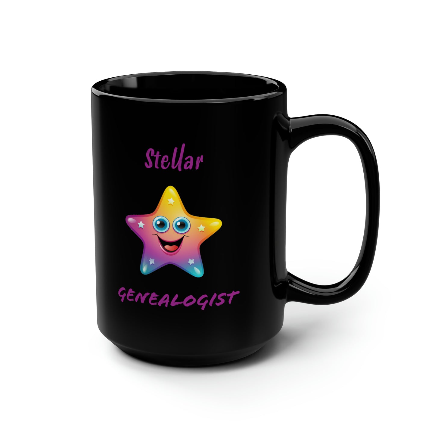 Stellar Genealogist Mug - 15oz Ceramic Mug