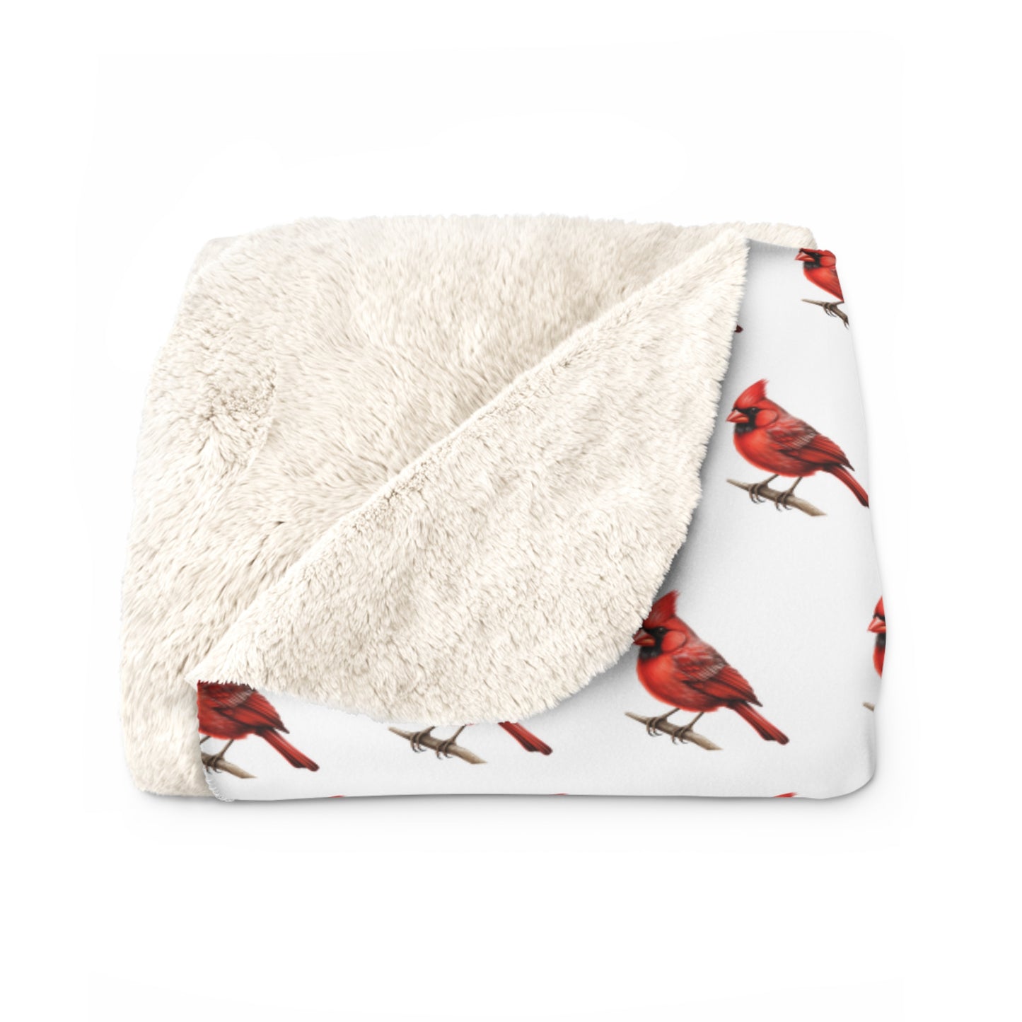 Cardinal Blanket - Bird Lover Gift
