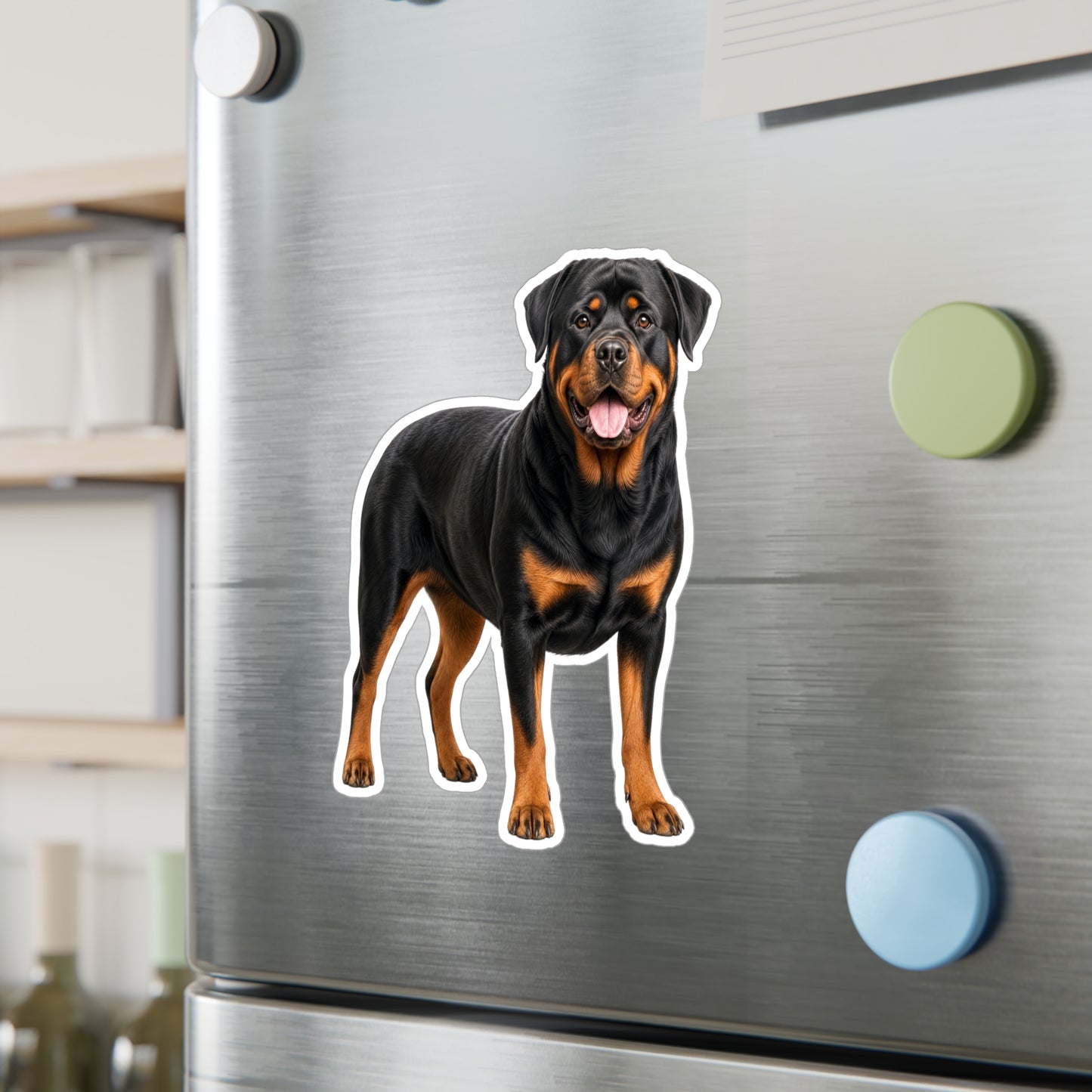 Rottweiler Sticker | Waterproof Vinyl Decal | Dog Lover Gift
