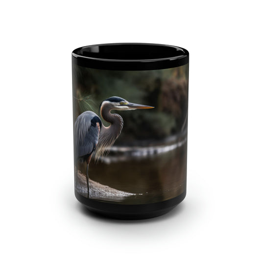 Heron Mug - 15 oz Ceramic Mug