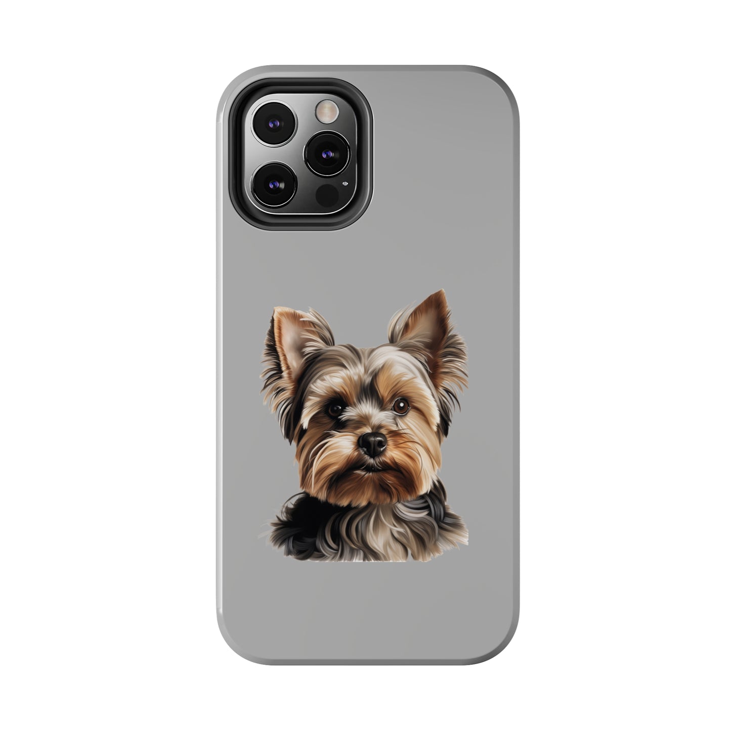 Yorkshire Terrier Tough Phone Case (Light Grey)