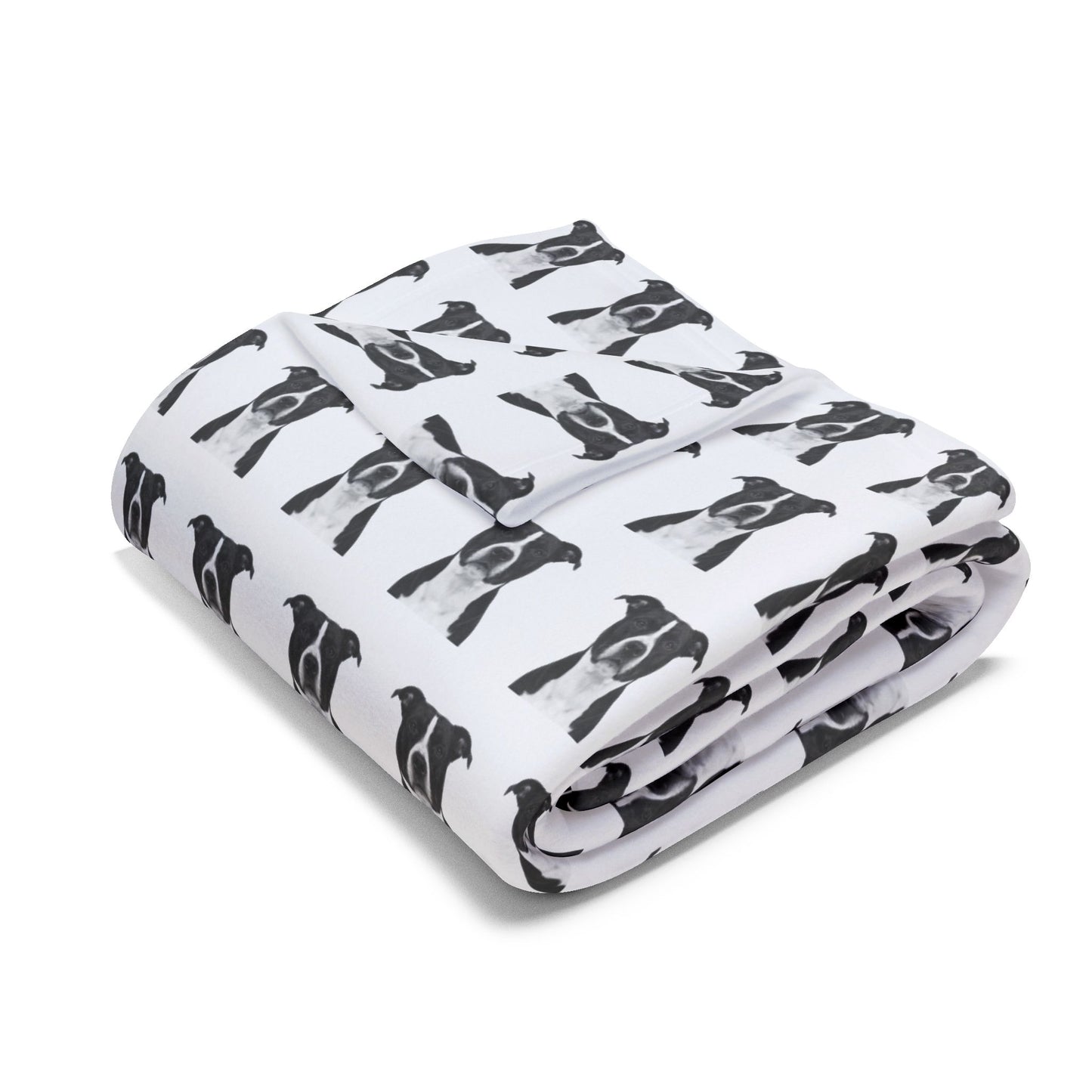 Fleece Blanket, Pit Bull Design - Cozy Winter Throw, Animal Lover Gift, Dog Mom, Pet Owner Present, Christmas Gift