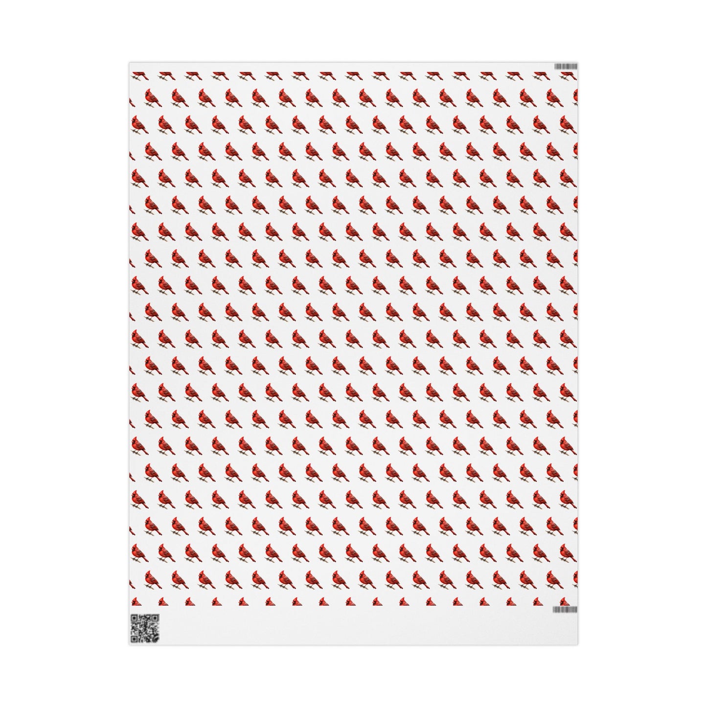 Cardinal Wrapping Paper - Bird Gift Wrap