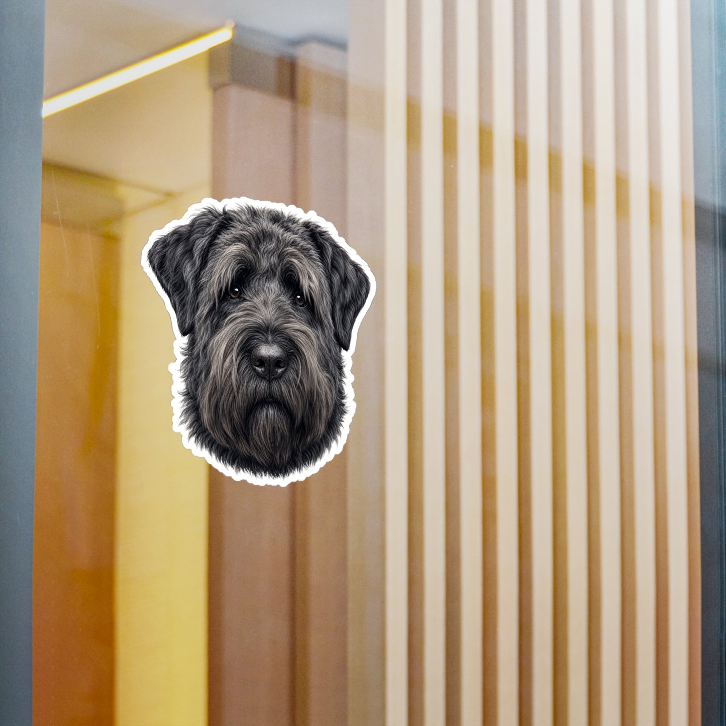 Bouvier des Flandres Sticker | Waterproof Vinyl Decal | Dog Lover Gift