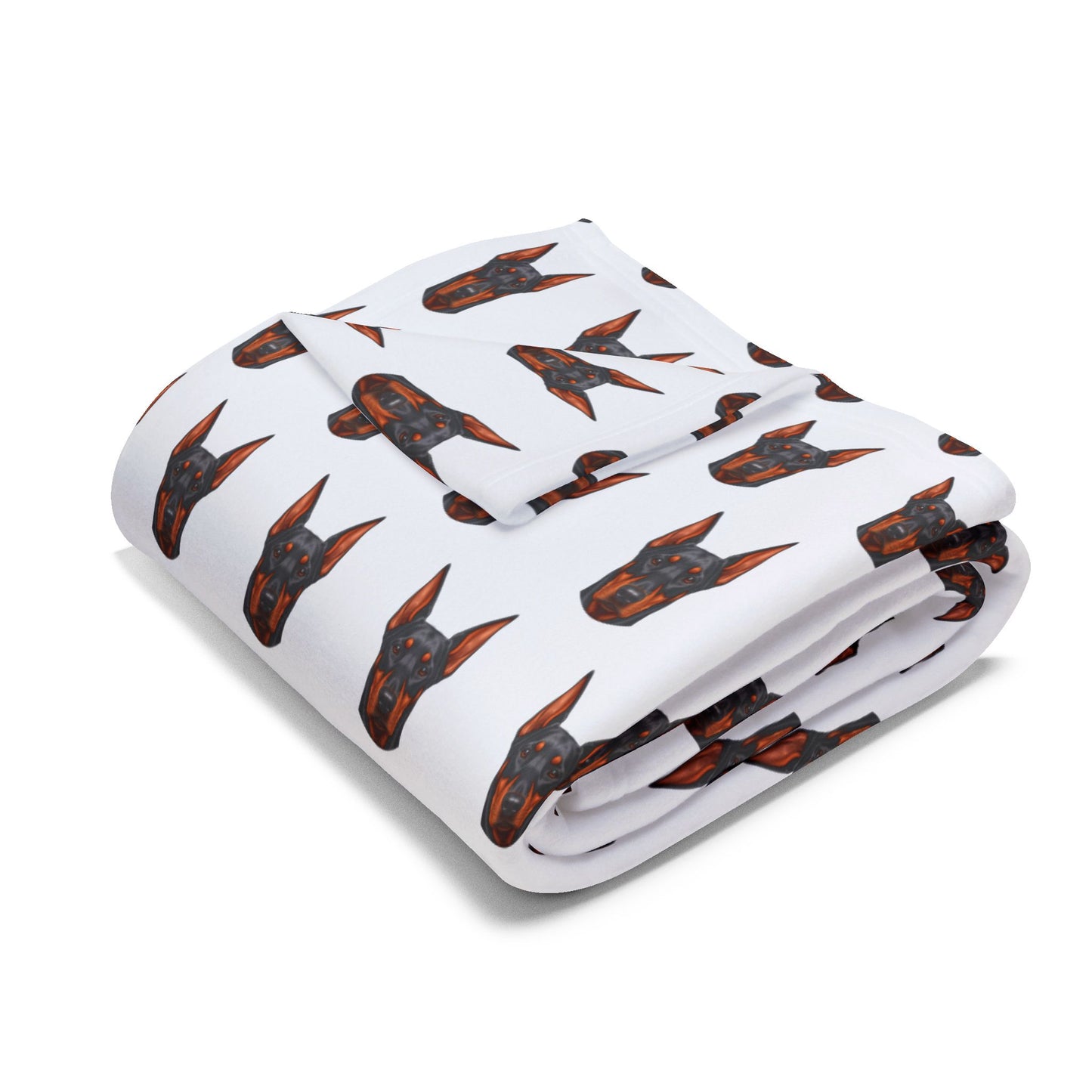 Doberman Pinscher Arctic Fleece Blanket - Dog Lover Gift