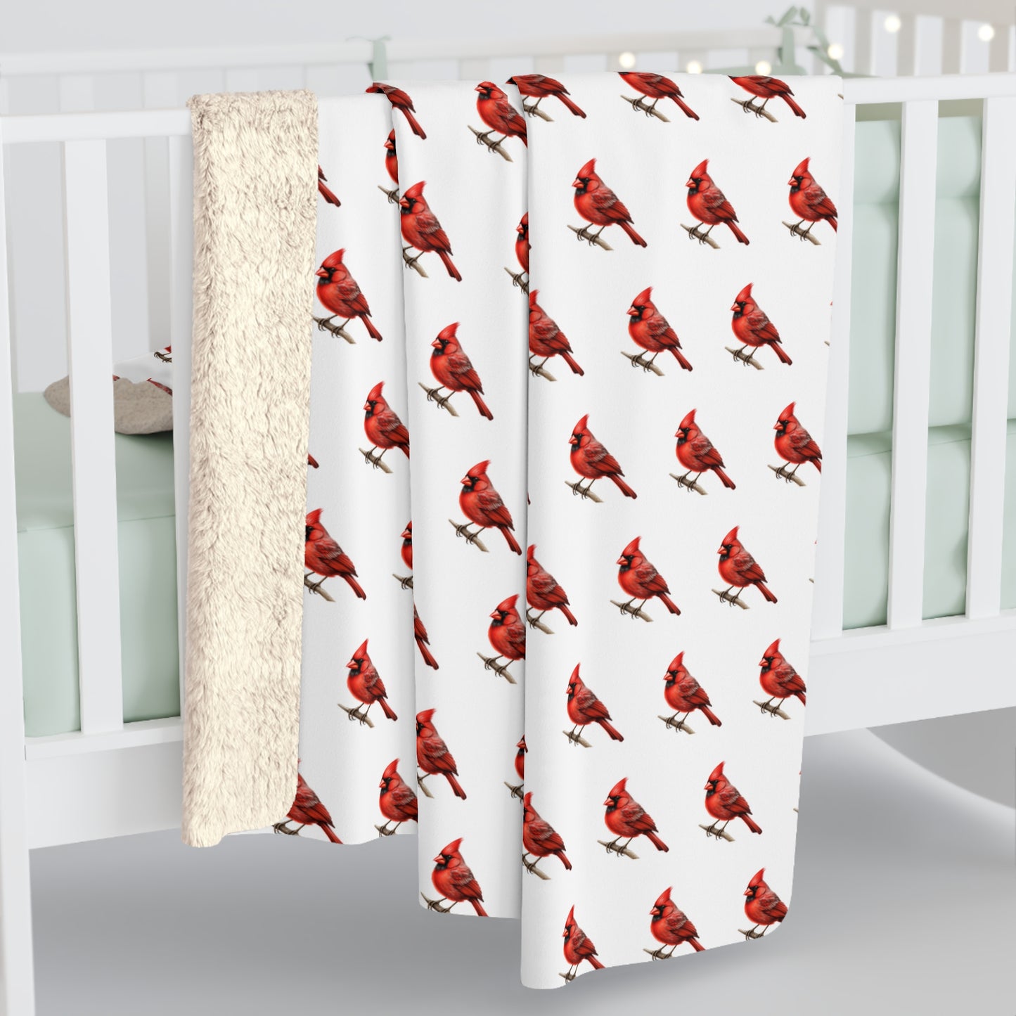 Cardinal Blanket - Bird Lover Gift