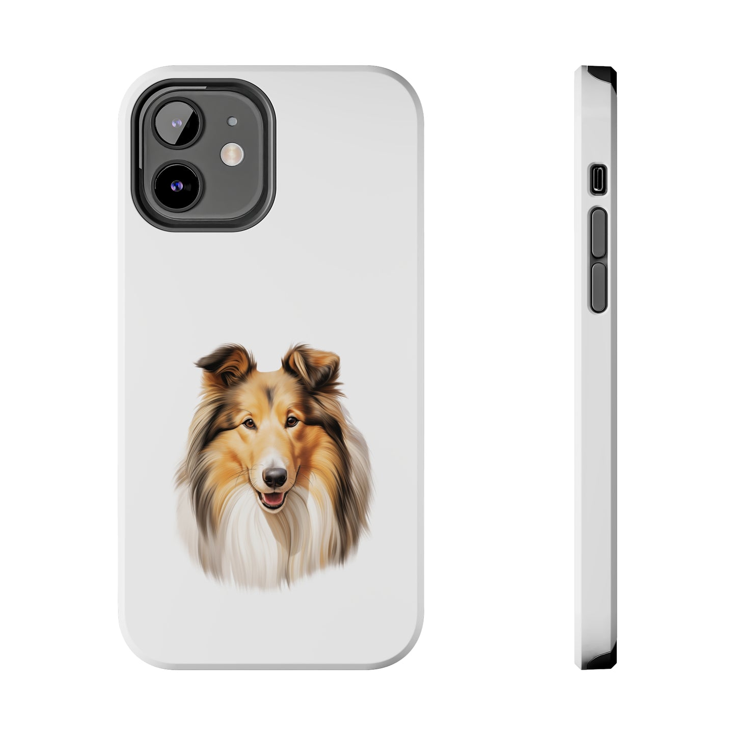 Rough Collie Tough Phone Case