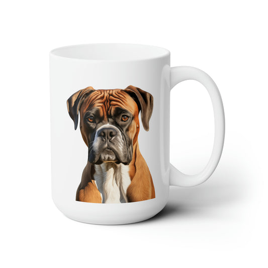Boxer Mug - Dog Mom Gift, Dog Dad Gift - 15 oz