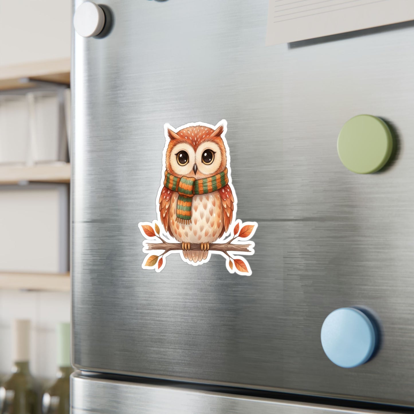 Autumn Owl - Waterproof Bird Decal