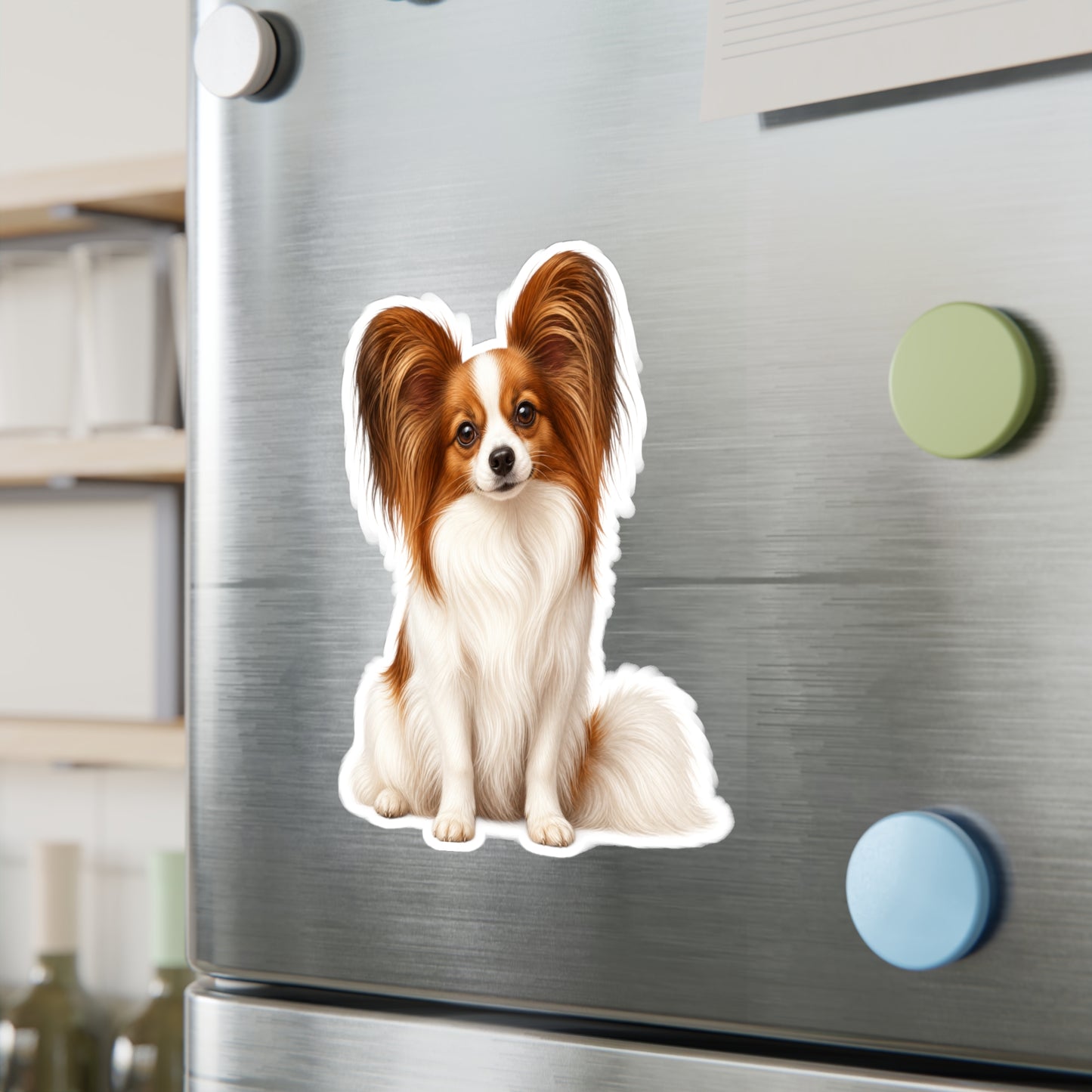 Papillon Sticker | Waterproof Vinyl Decal | Dog Lover Gift