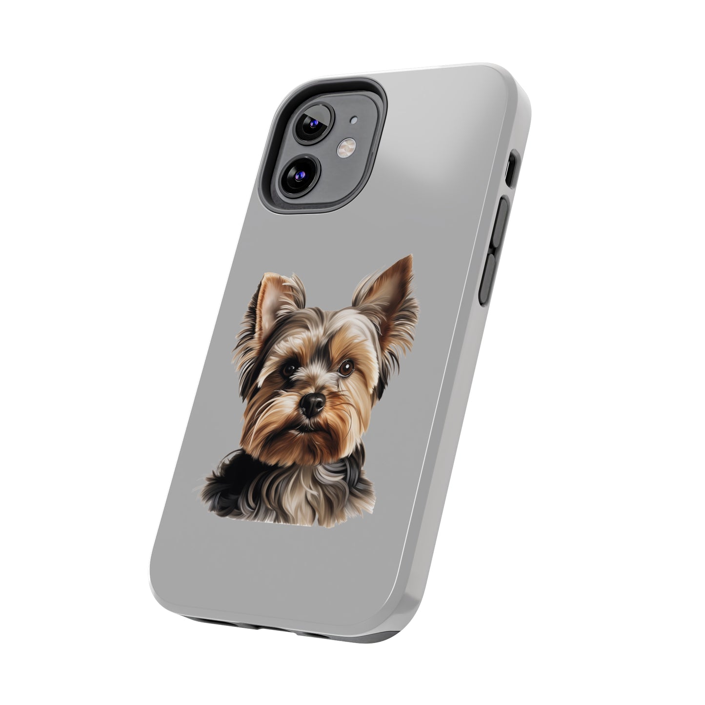 Yorkshire Terrier Tough Phone Case (Light Grey)
