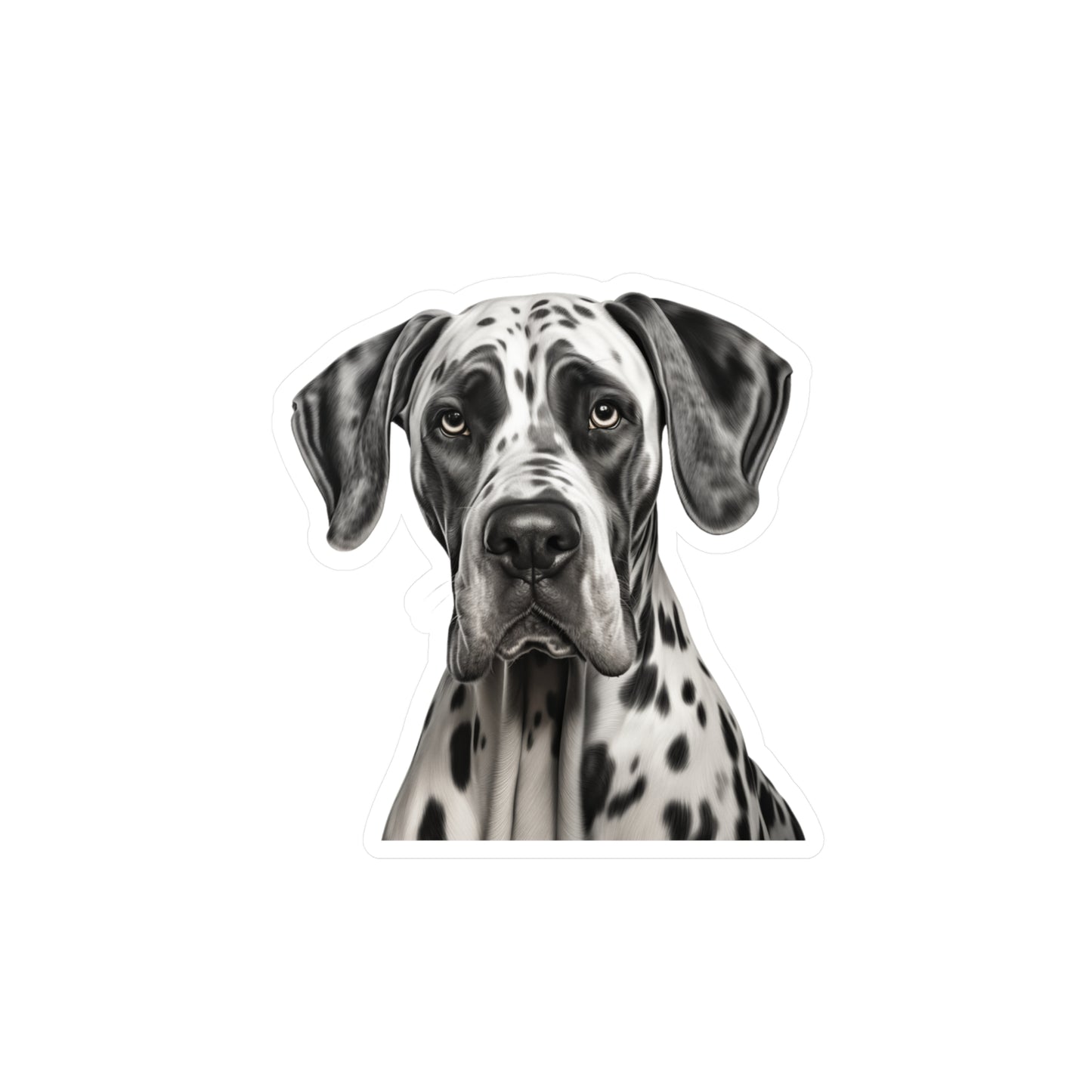 Great Dane Sticker - Dog Vinyl Decals