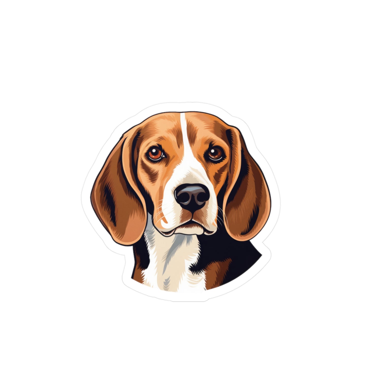 Beagle Sticker - Kiss-Cut Vinyl Decals