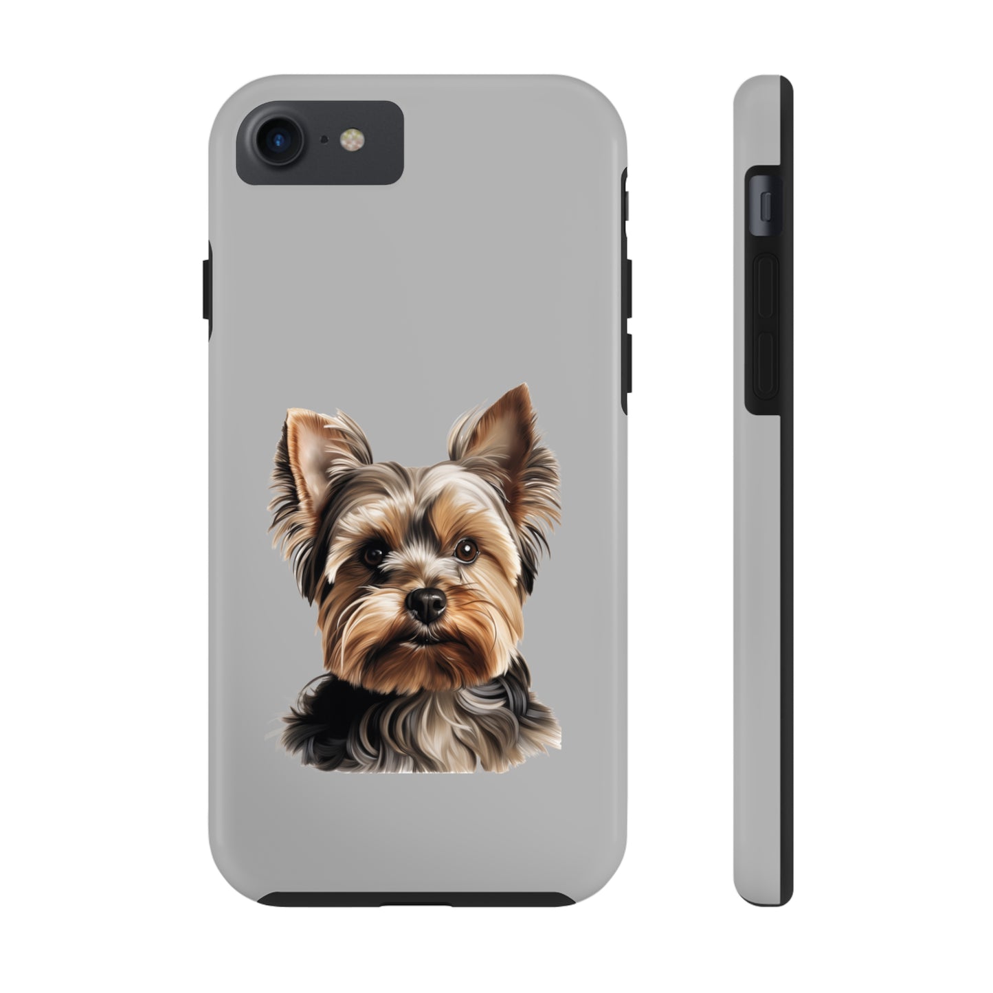 Yorkshire Terrier Tough Phone Case (Light Grey)