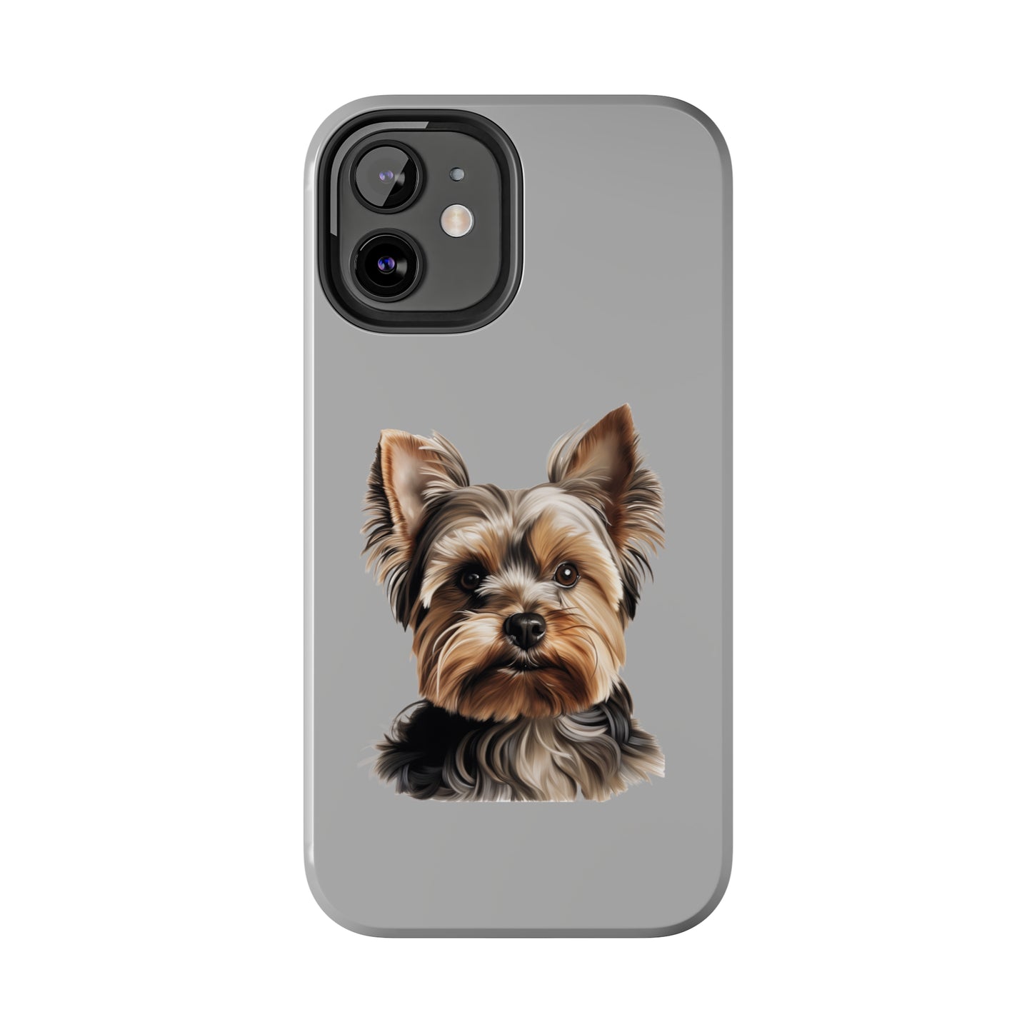 Yorkshire Terrier Tough Phone Case (Light Grey)