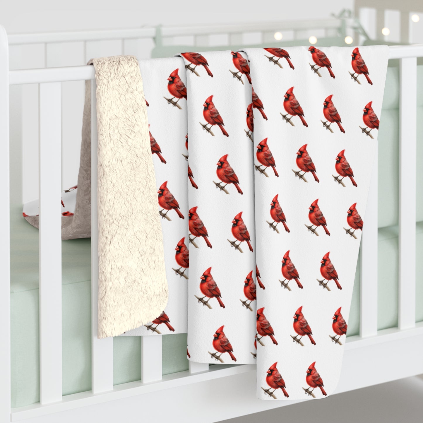 Cardinal Blanket - Bird Lover Gift