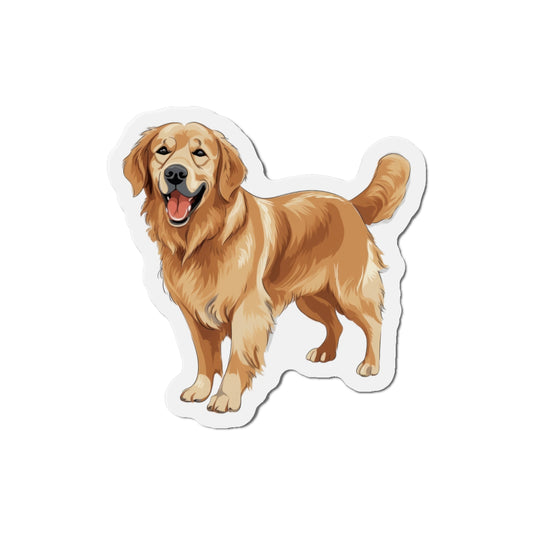 Golden Retriever Magnet - Die Cut Dog Magnet