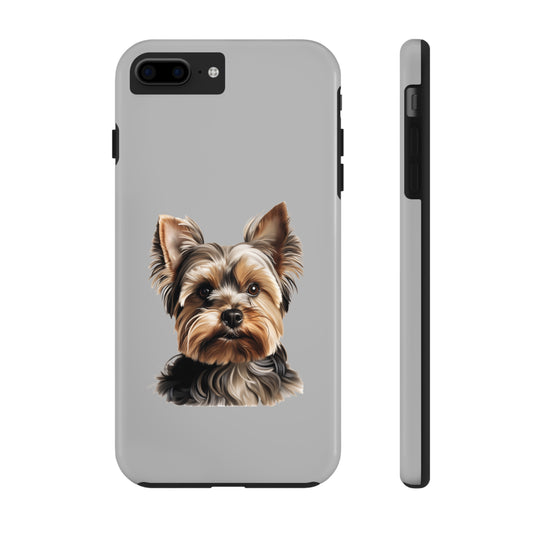 Yorkshire Terrier Tough Phone Case (Light Grey)