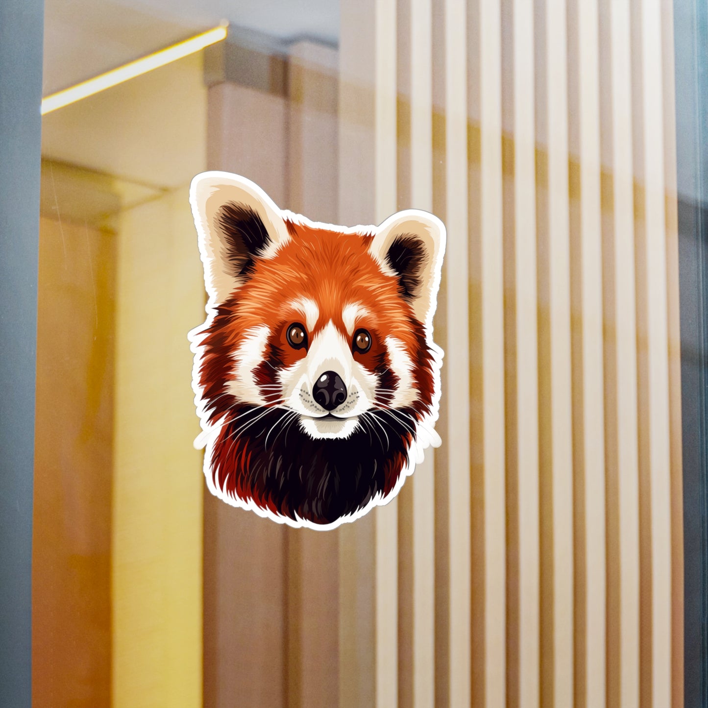 Red Panda Sticker - Waterproof Vinyl Animal Decal