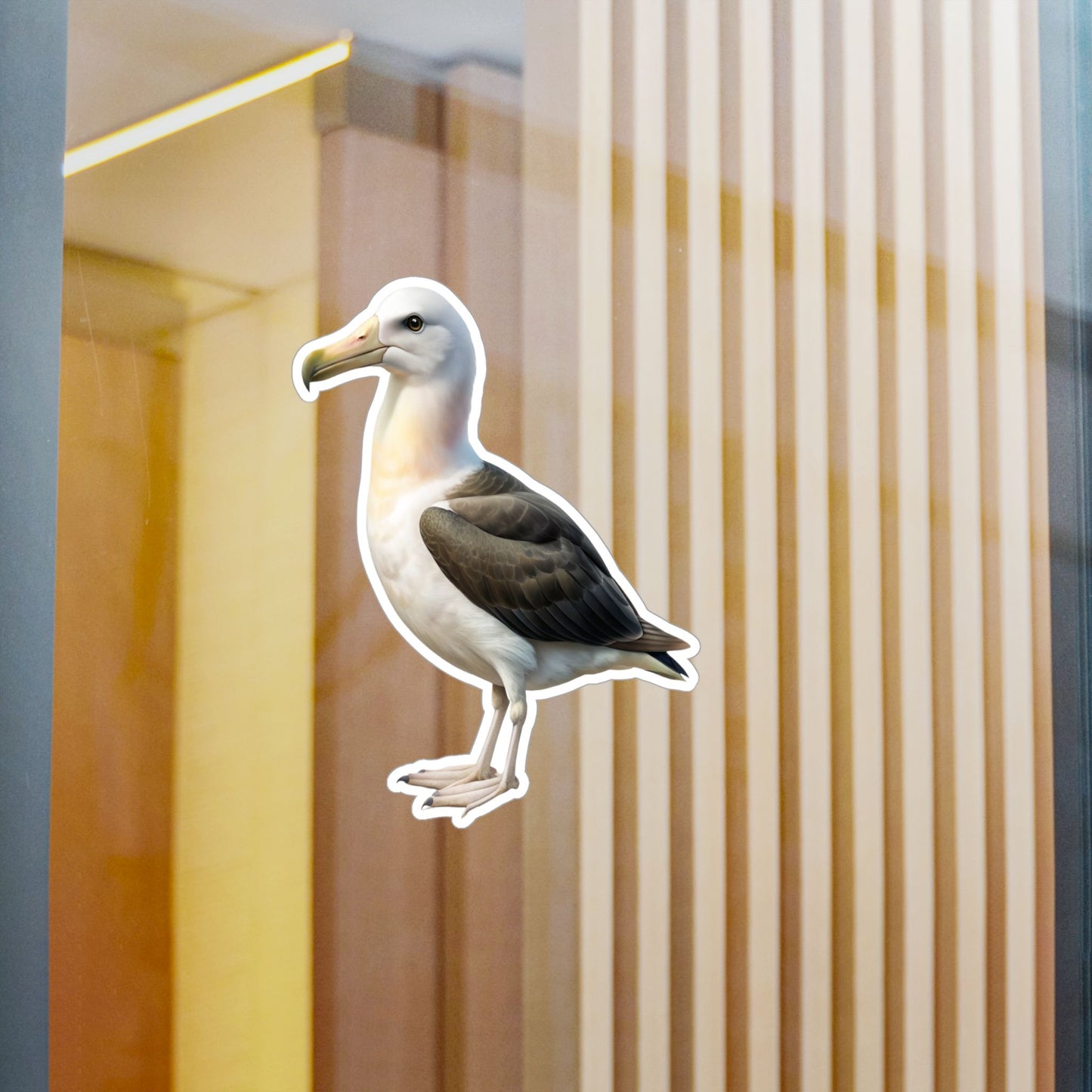 Albatross Sticker, Vinyl Decal for Laptop, Water Bottle, Car, Phone, Luggage, Bird Lover Gift