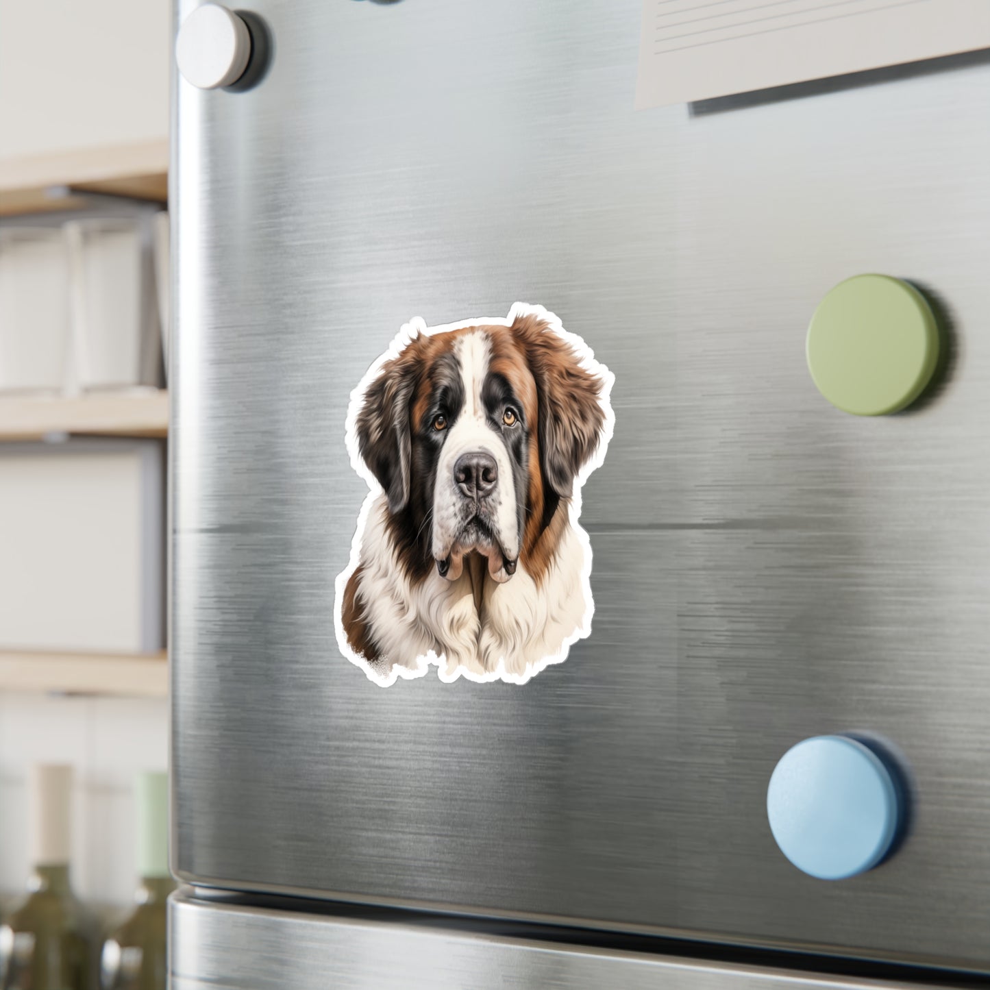 Saint Bernard Sticker - Kiss-Cut Vinyl Dog Decals