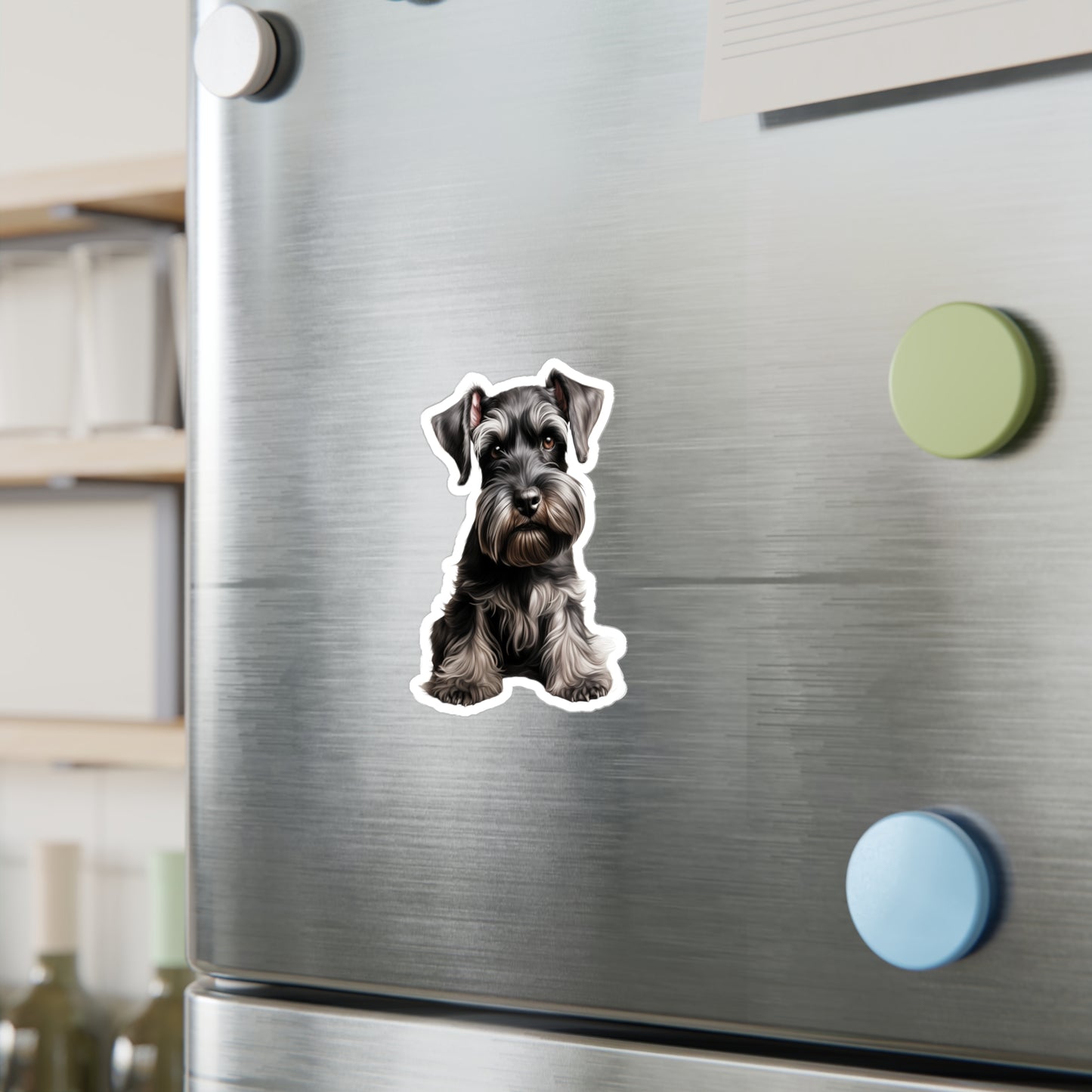 Schnauzer Sticker - Kiss-Cut Dog Vinyl Decals