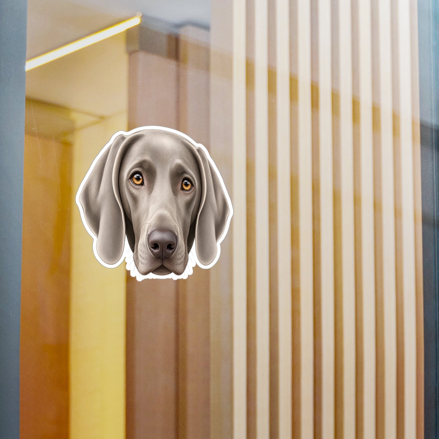 Weimaraner Sticker | Waterproof Vinyl Decal | Dog Lover Gift