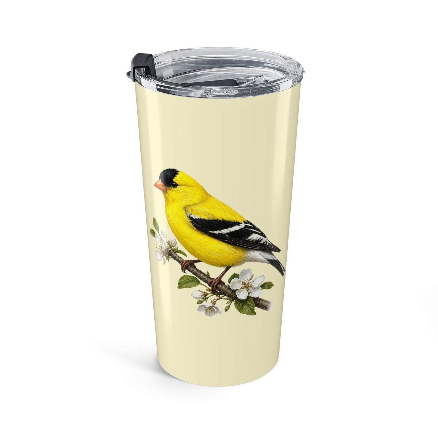 Goldfinch 20oz Stainless Steel Tumbler - Bird Lover Gift