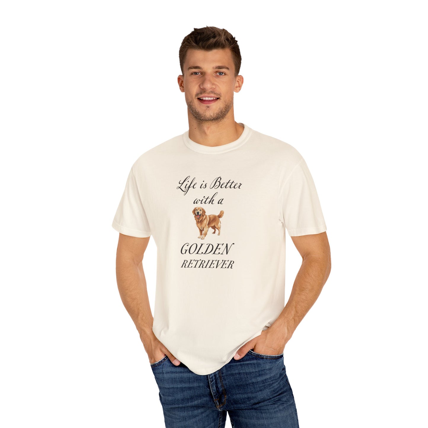 Life is Better with a Golden Retriever Tshirt