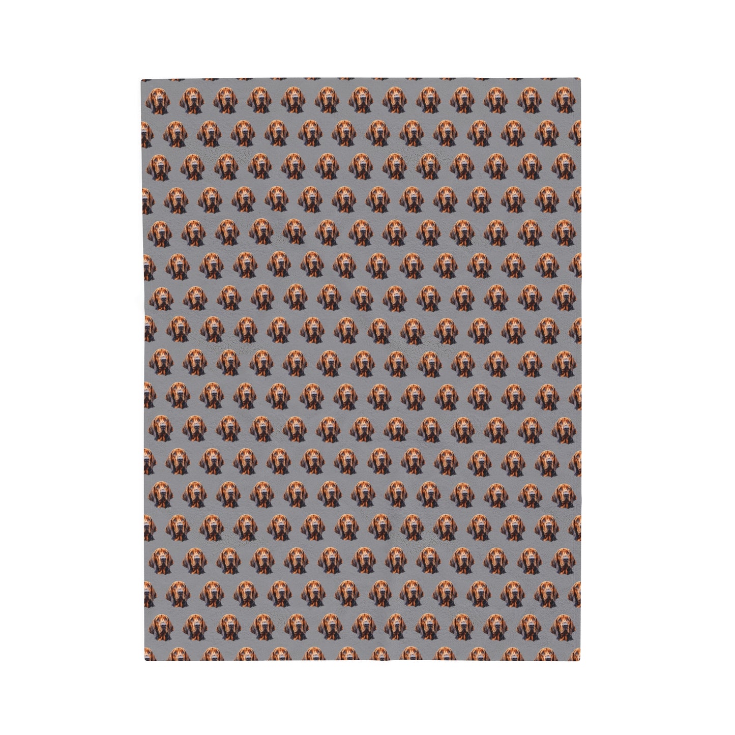 Bloodhound Velveteen Plush Blanket