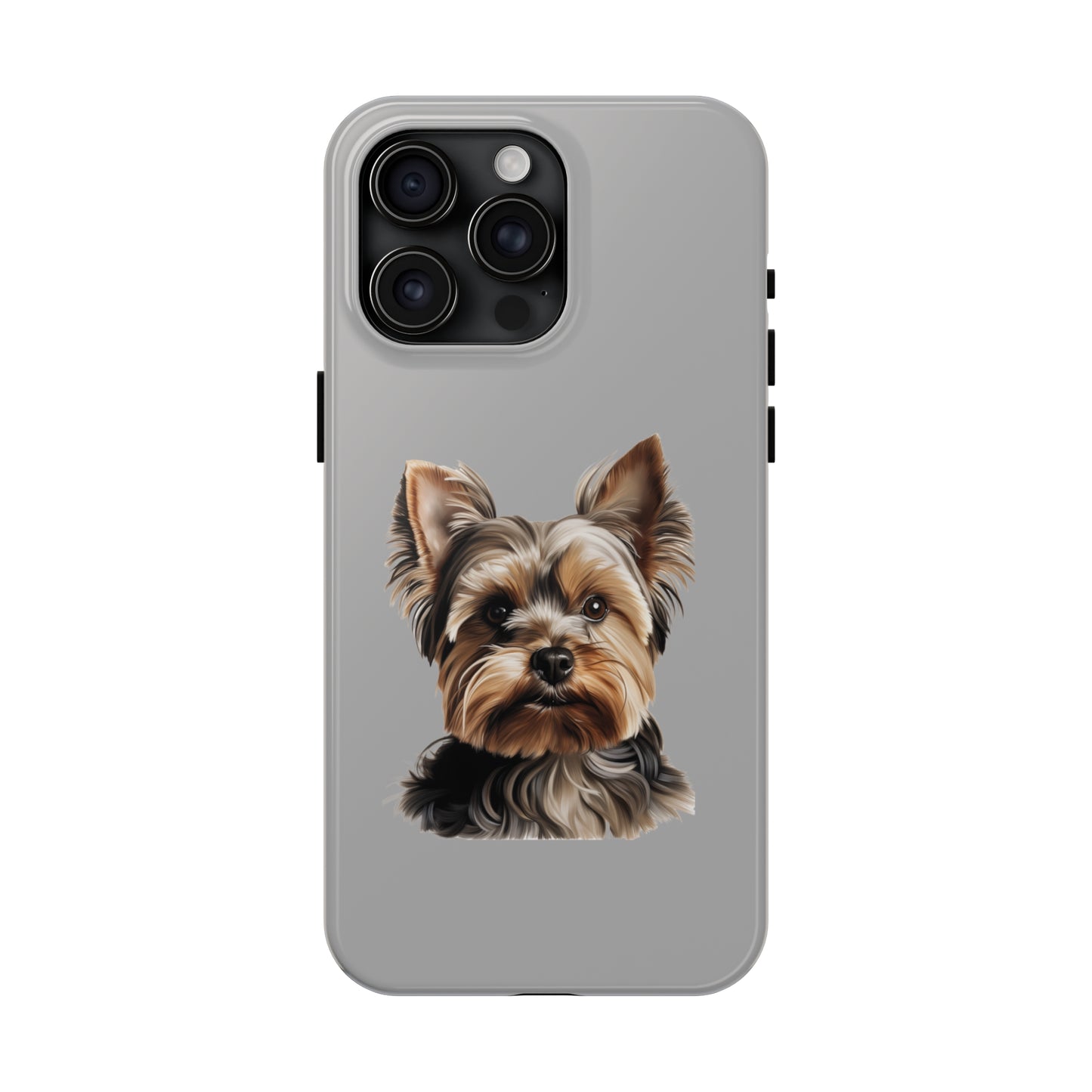 Yorkshire Terrier Tough Phone Case (Light Grey)