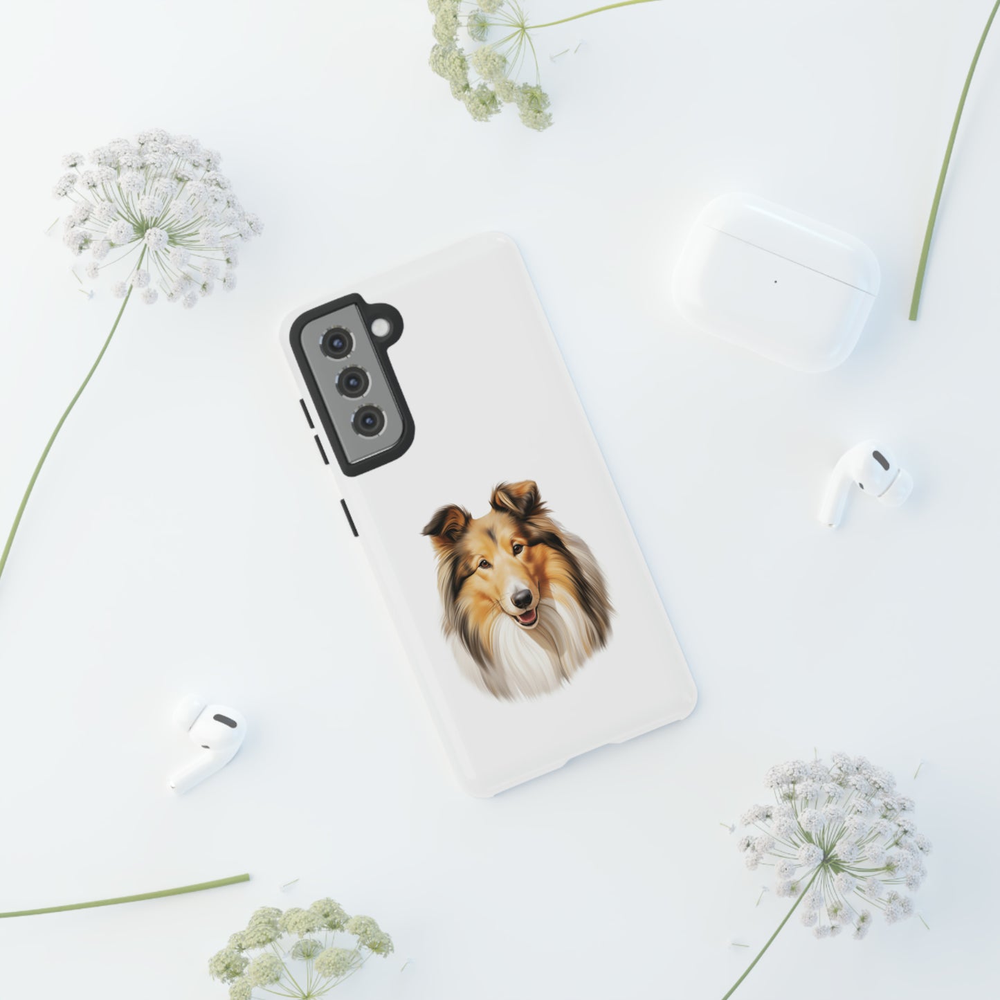 Rough Collie Phone Case