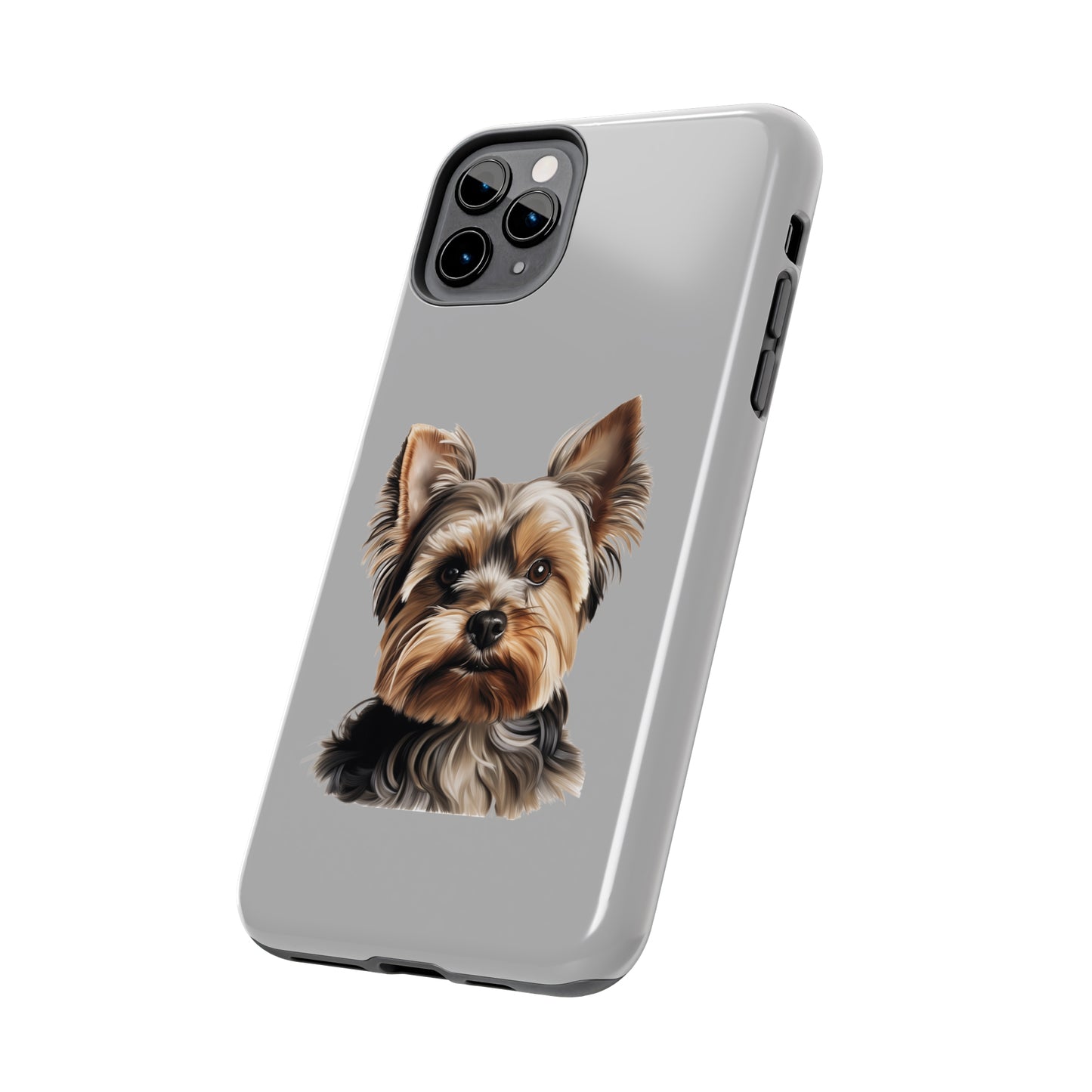 Yorkshire Terrier Tough Phone Case (Light Grey)