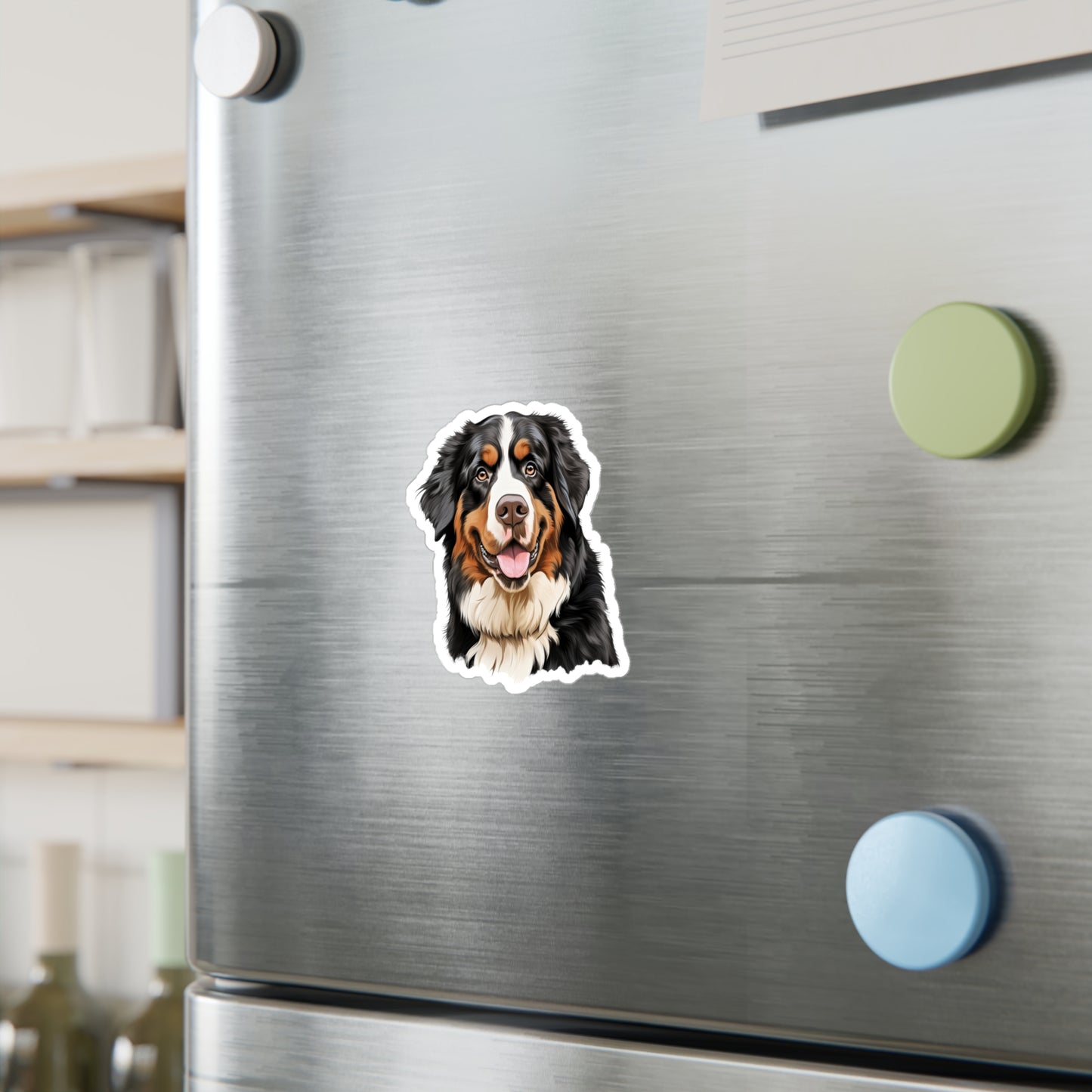 Bernese Mountain Dog Sticker - Kiss-Cut Vinyl Dog Decals