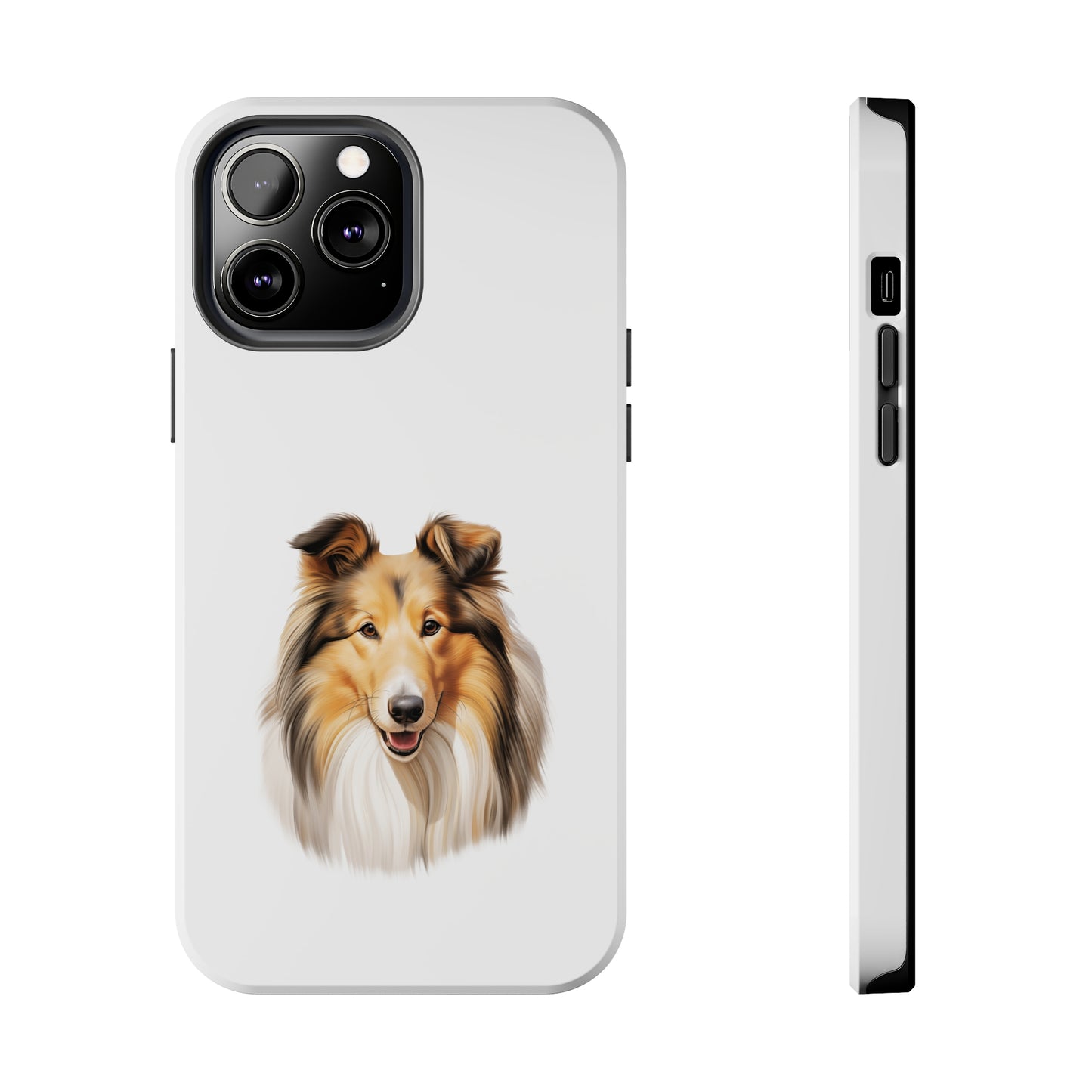 Rough Collie Tough Phone Case