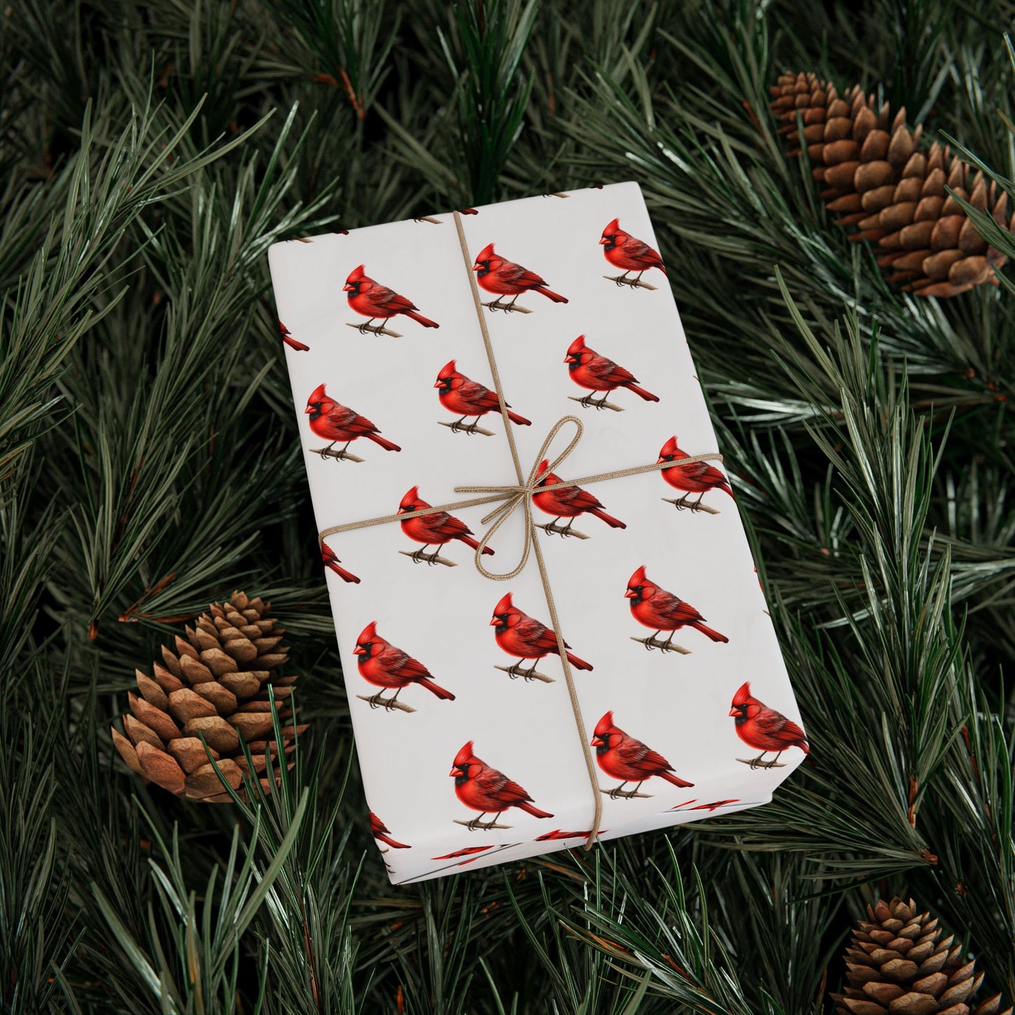 Cardinal Wrapping Paper - Bird Gift Wrap