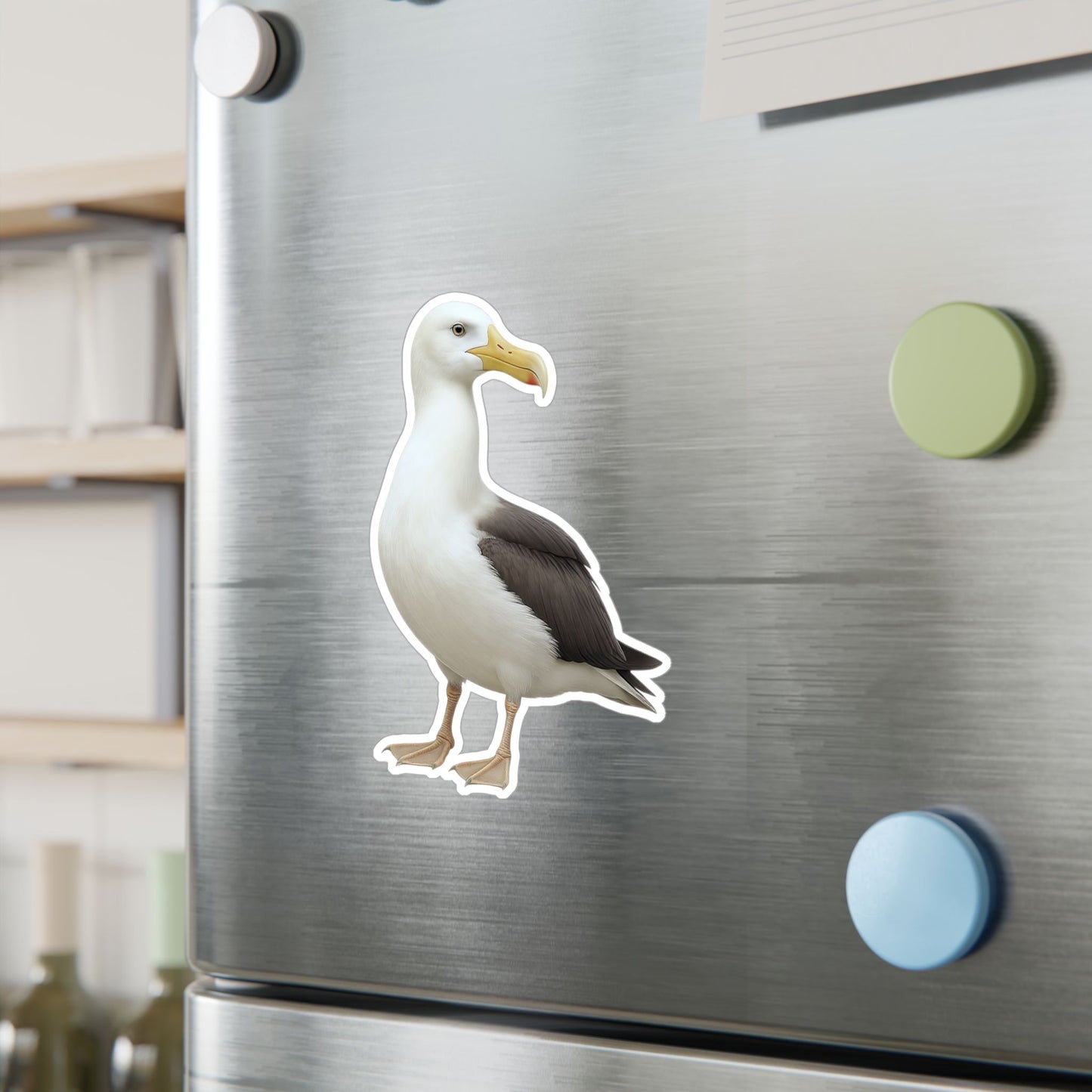 Albatross Sticker, Vinyl Decal for Laptop, Water Bottle, Car, Phone, Luggage, Bird Lover Gift