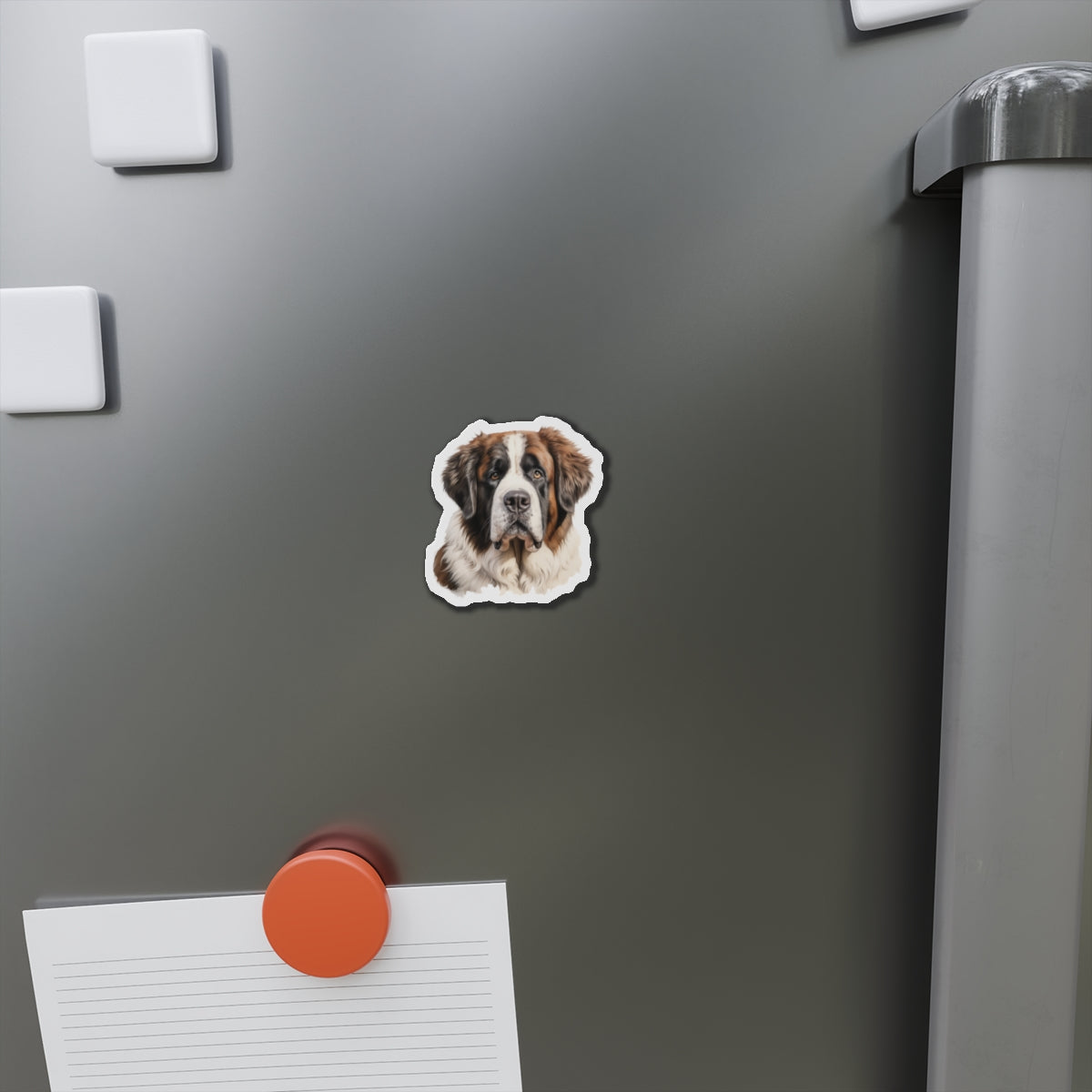 St Bernard Magnet - Die-Cut