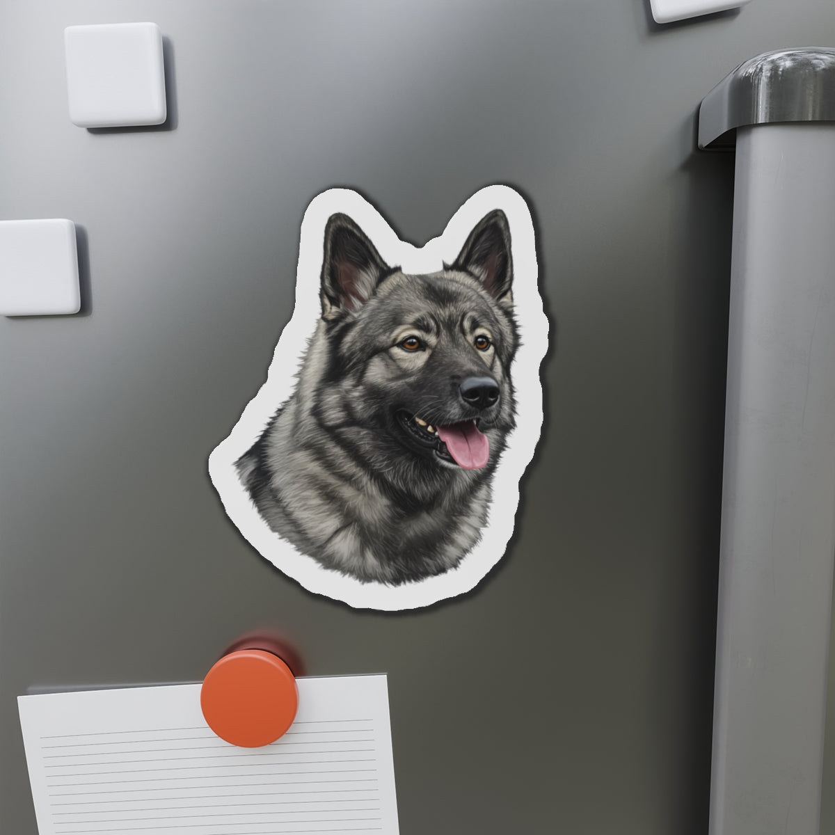 Norwegian Elkhound Magnet - Dog Lover Gift