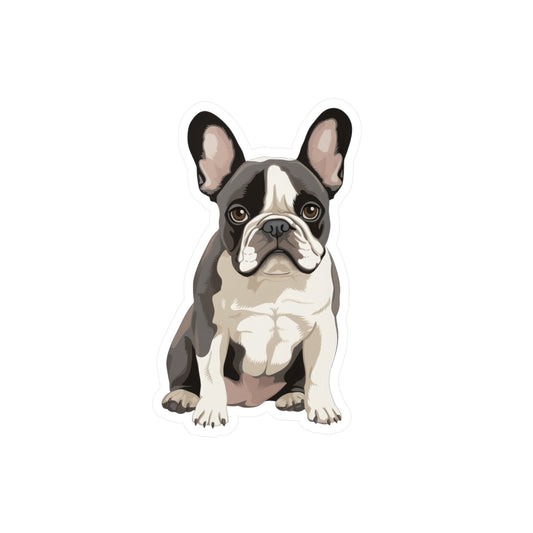 French Bulldog Sticker - Kiss-Cut Vinyl Decals