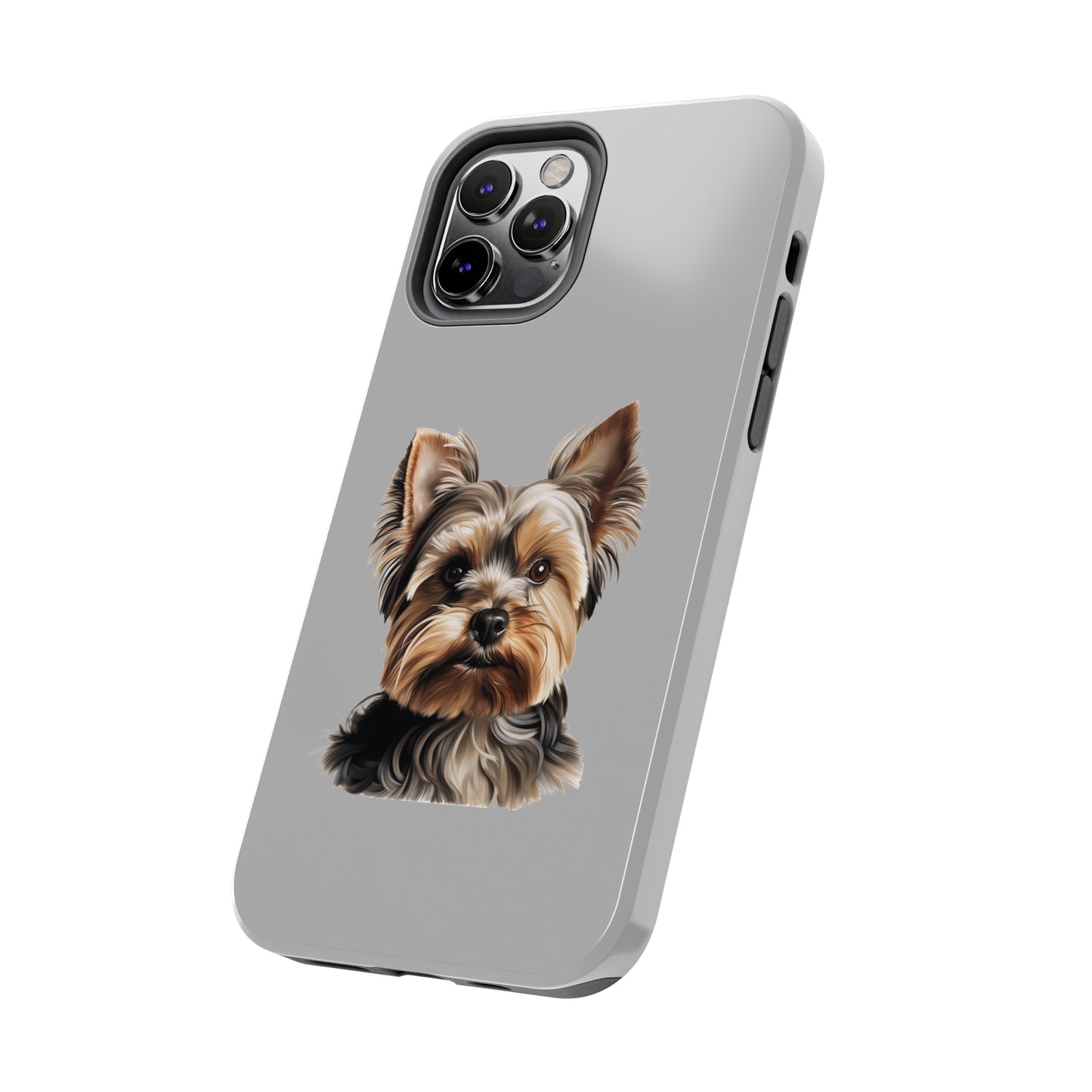 Yorkshire Terrier Tough Phone Case (Light Grey)