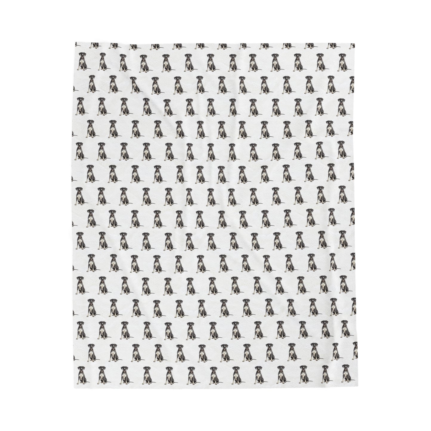 Great Dane Velveteen Plush Blanket
