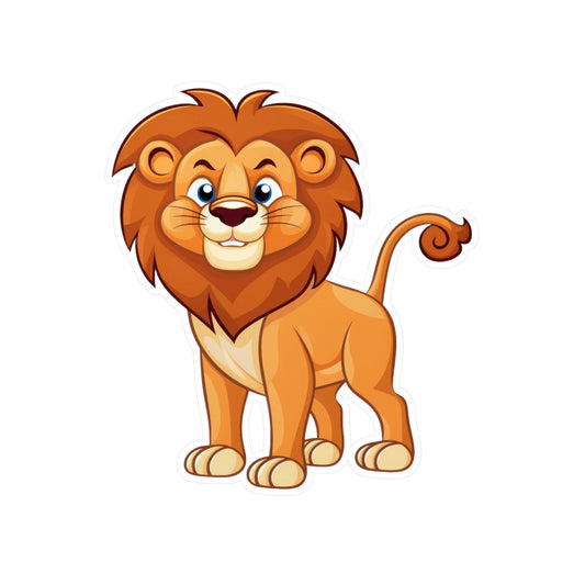 Lion Sticker - Waterproof Vinyl Wildlife Decal