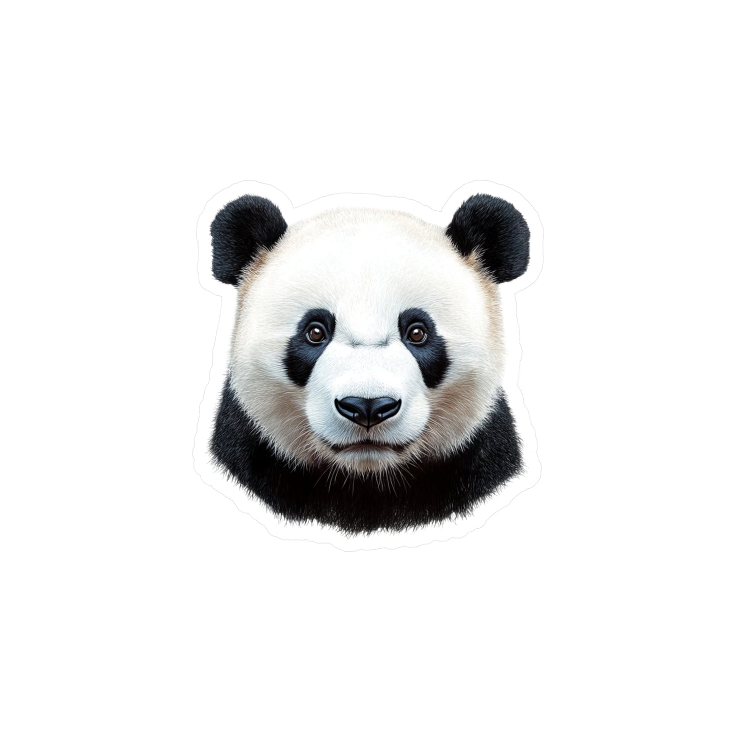 Panda Sticker - Waterproof Vinyl Panda Decal