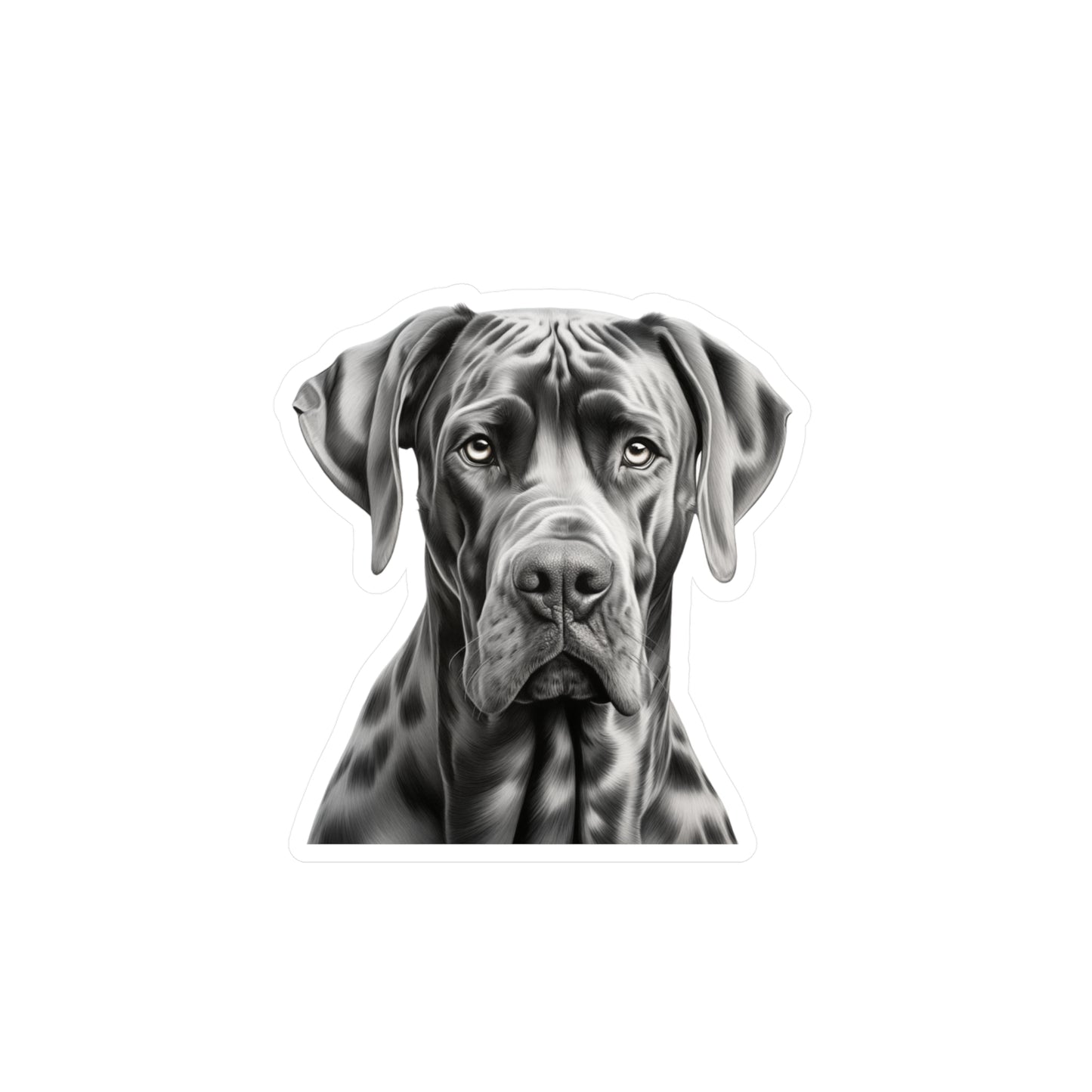 Great Dane Sticker - Dog Vinyl Decals