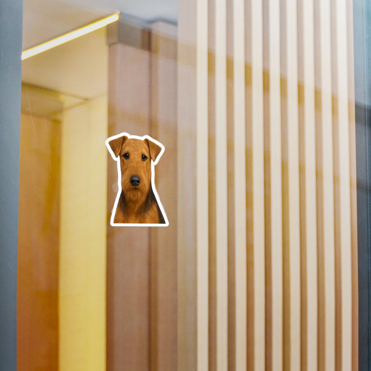 Airedale Terrier decal - Airedale Terrier sticker - Dog Sticker - Pet Decal - Outdoor - Indoor